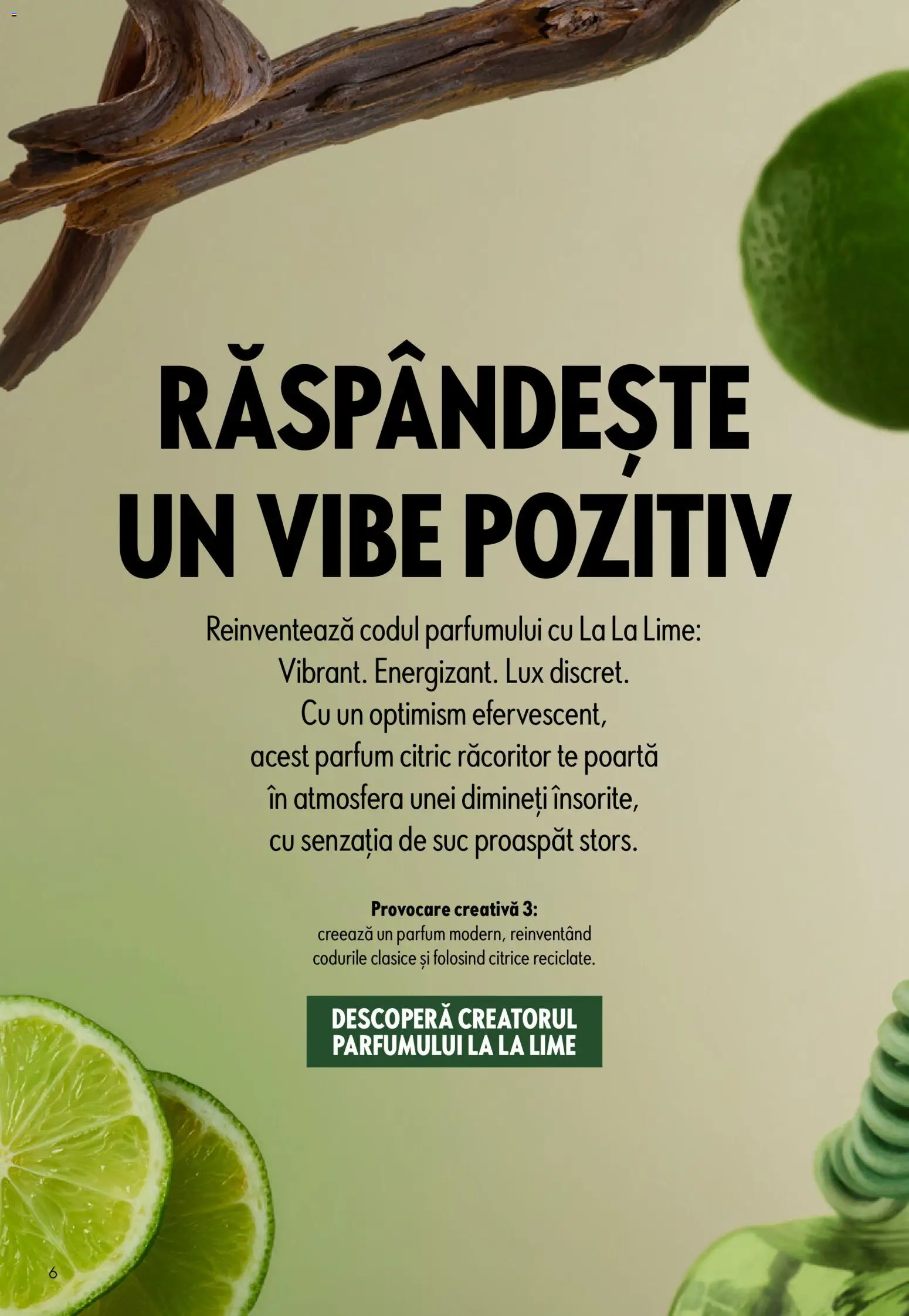 Noul catalog Oriflame – valabil de la 29.07.2026 | Pagină: 6 | Produse: Lime, Parfum, Suc