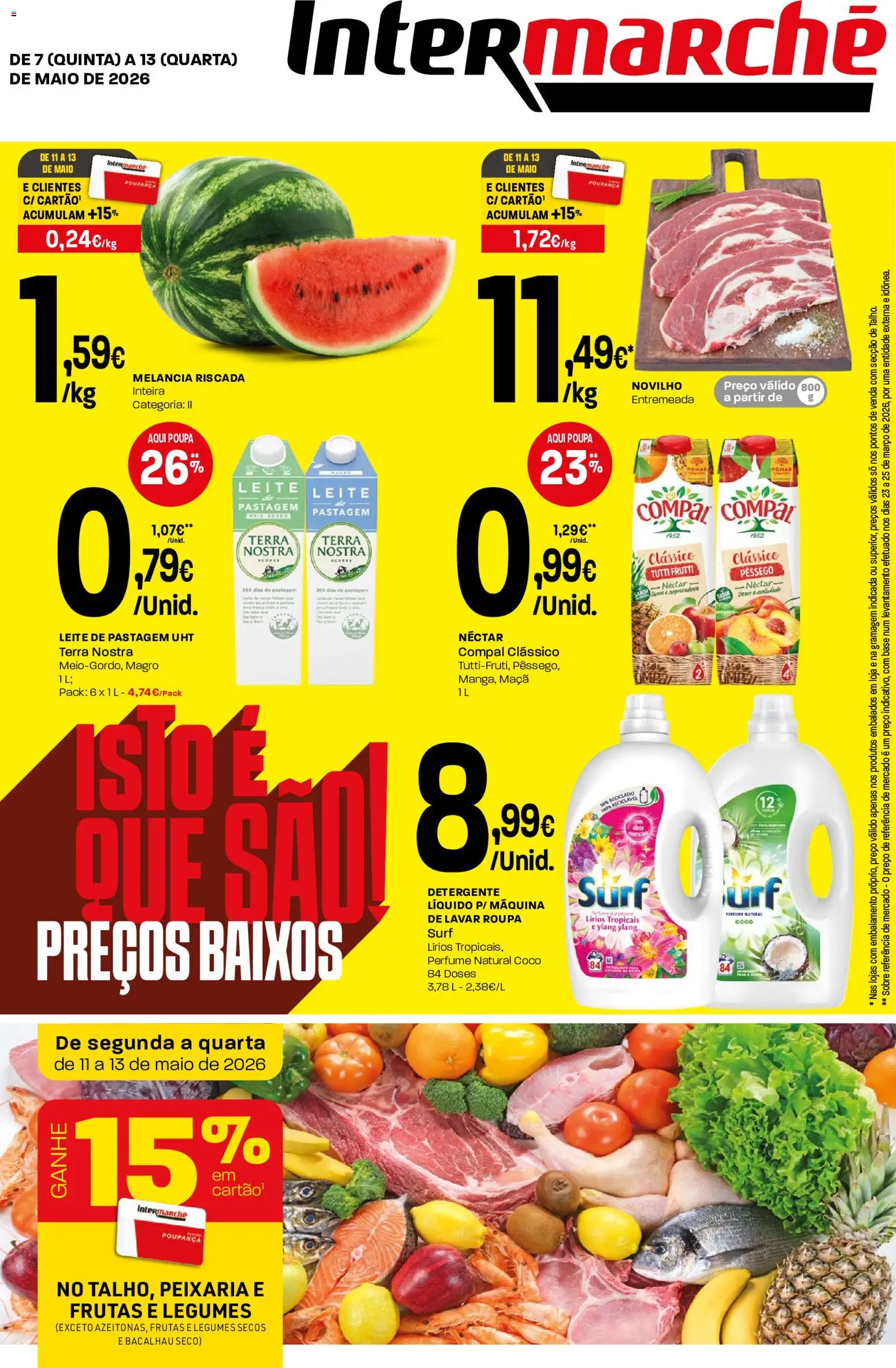 Intermarché Folheto Contact │ válido de 07.05.2026 | Página: 1