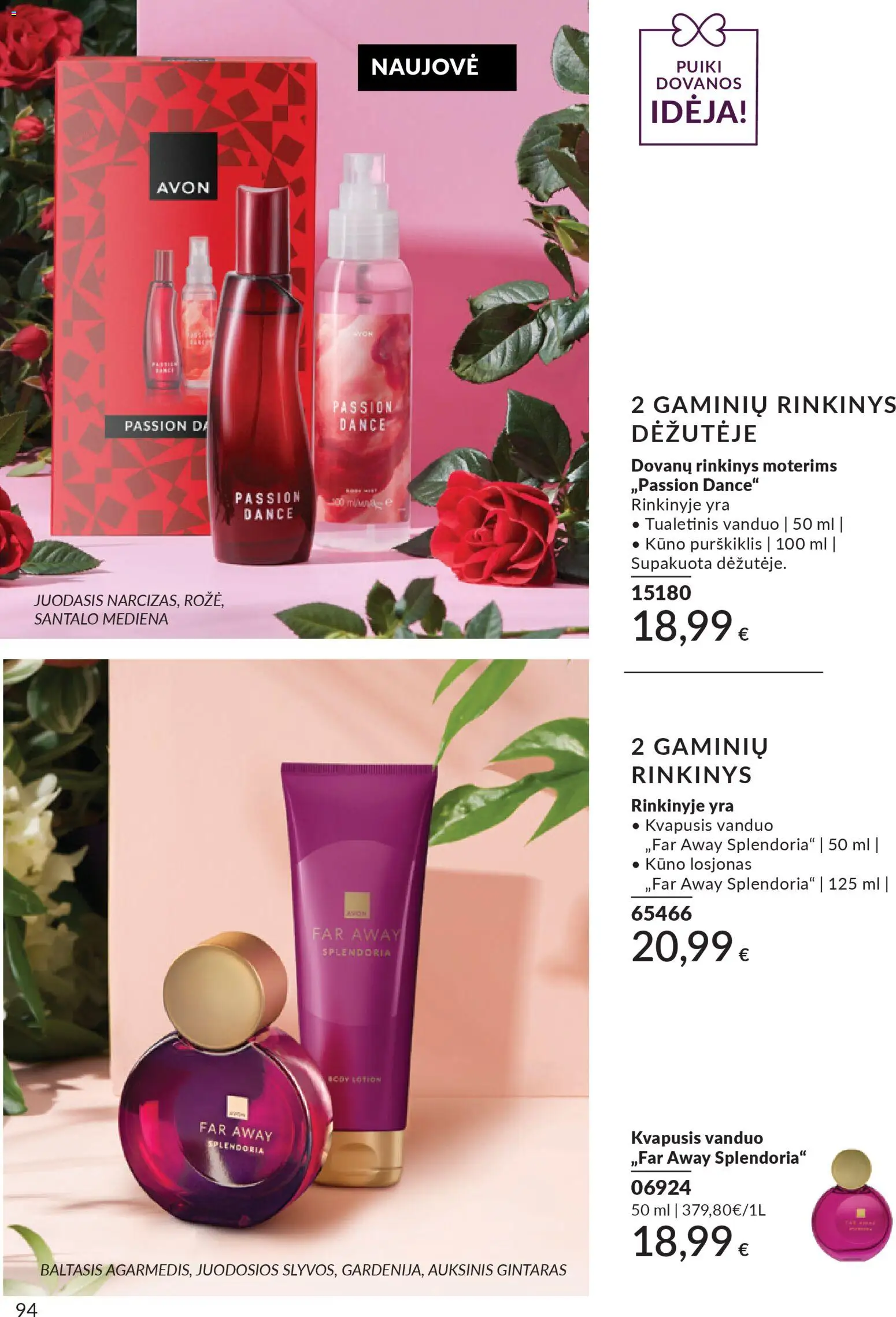 AVON akcijos nuo 2026.03.01 | Puslapis: 94 | Prekių: Kvapusis vanduo, Vanduo, Tualetinis vanduo