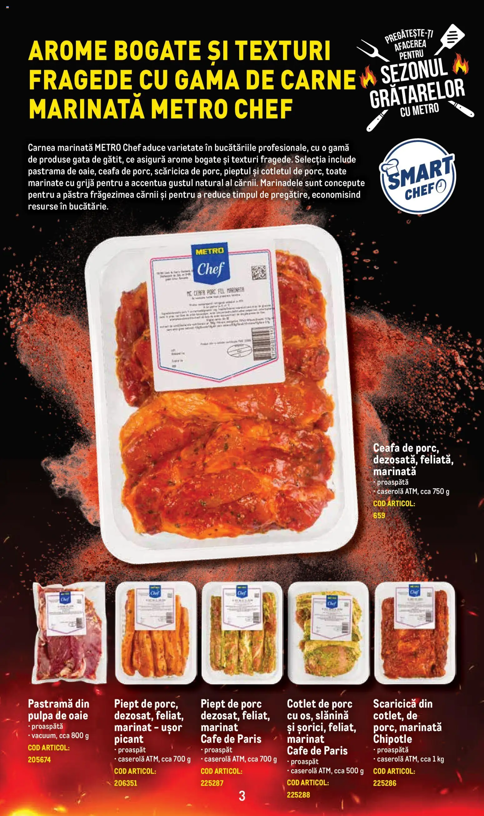 Noul catalog Metro – valabil de la 01.05.2026 | Pagină: 3 | Produse: Masă, Castraveți, Porumb, Lămâie