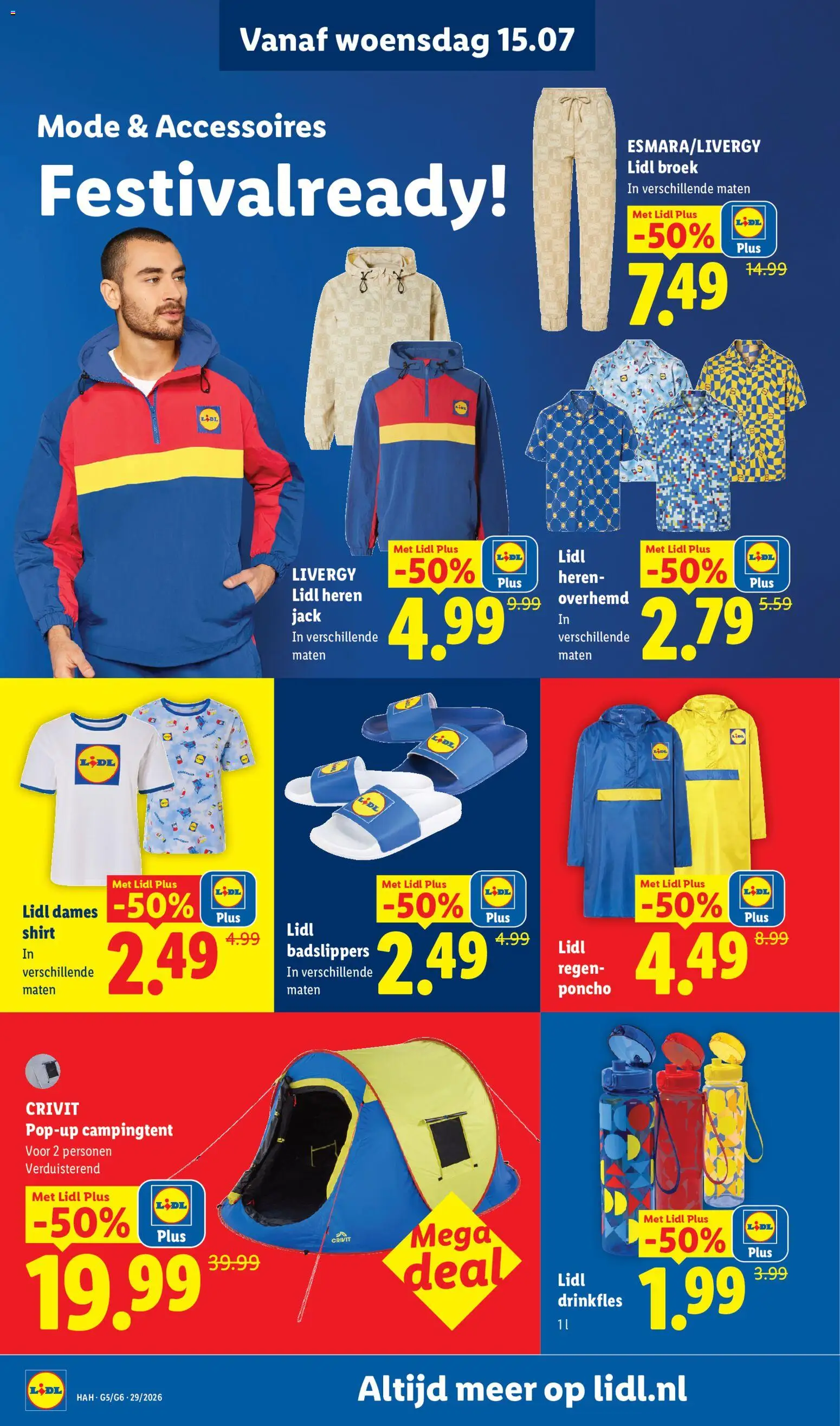 {H1} | Pagina: 38 | Producten: Tent, Poncho, Shirt, Water