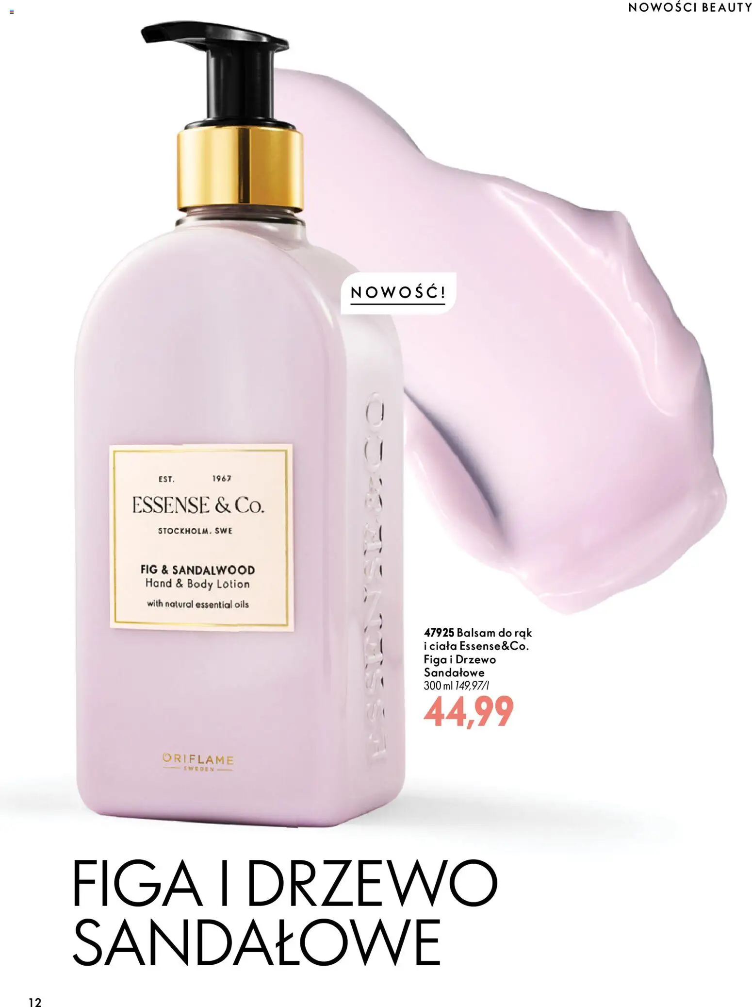 Oriflame Katalog 14 2026 od 30.09.2026 | Strona: 12 | Produkty: Body, Lotion