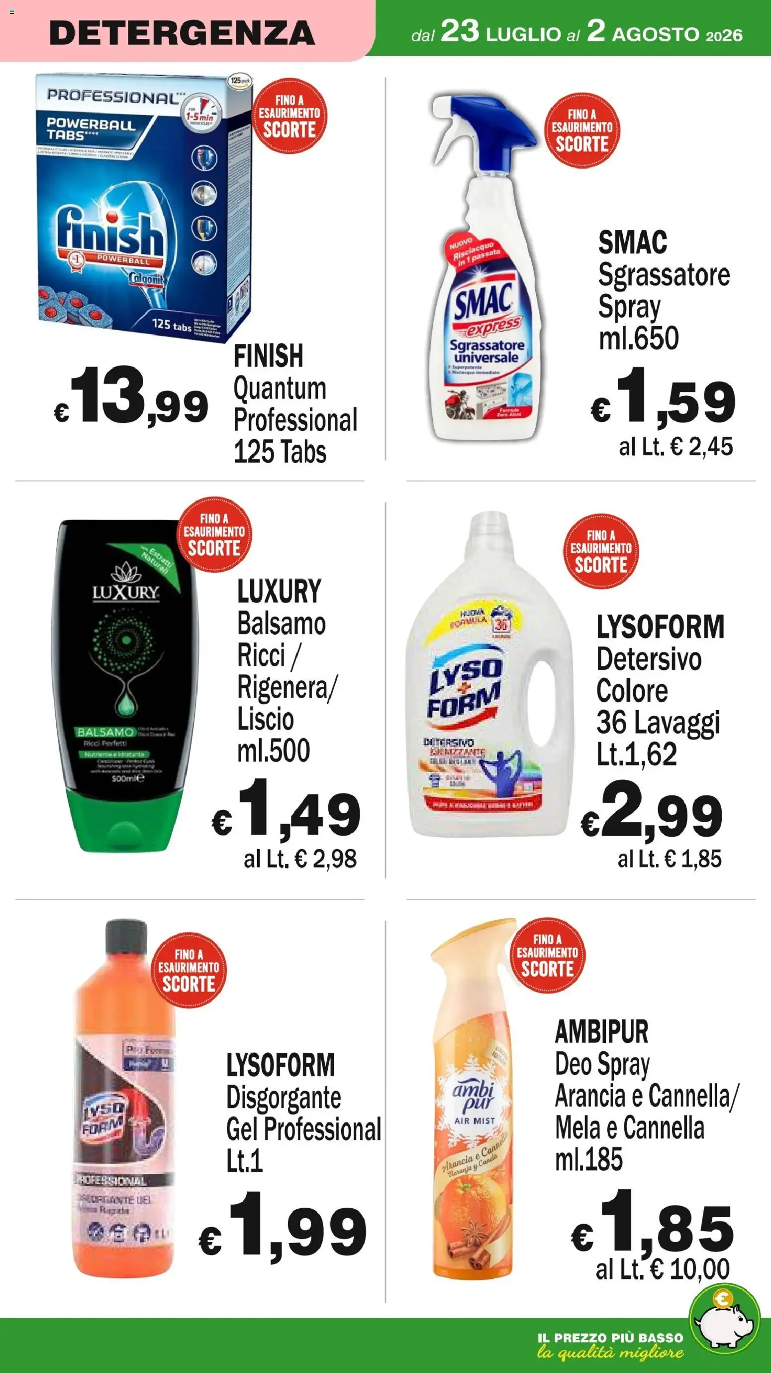 Volantino Primo Prezzo del 23/07/2026 | Pagina: 31