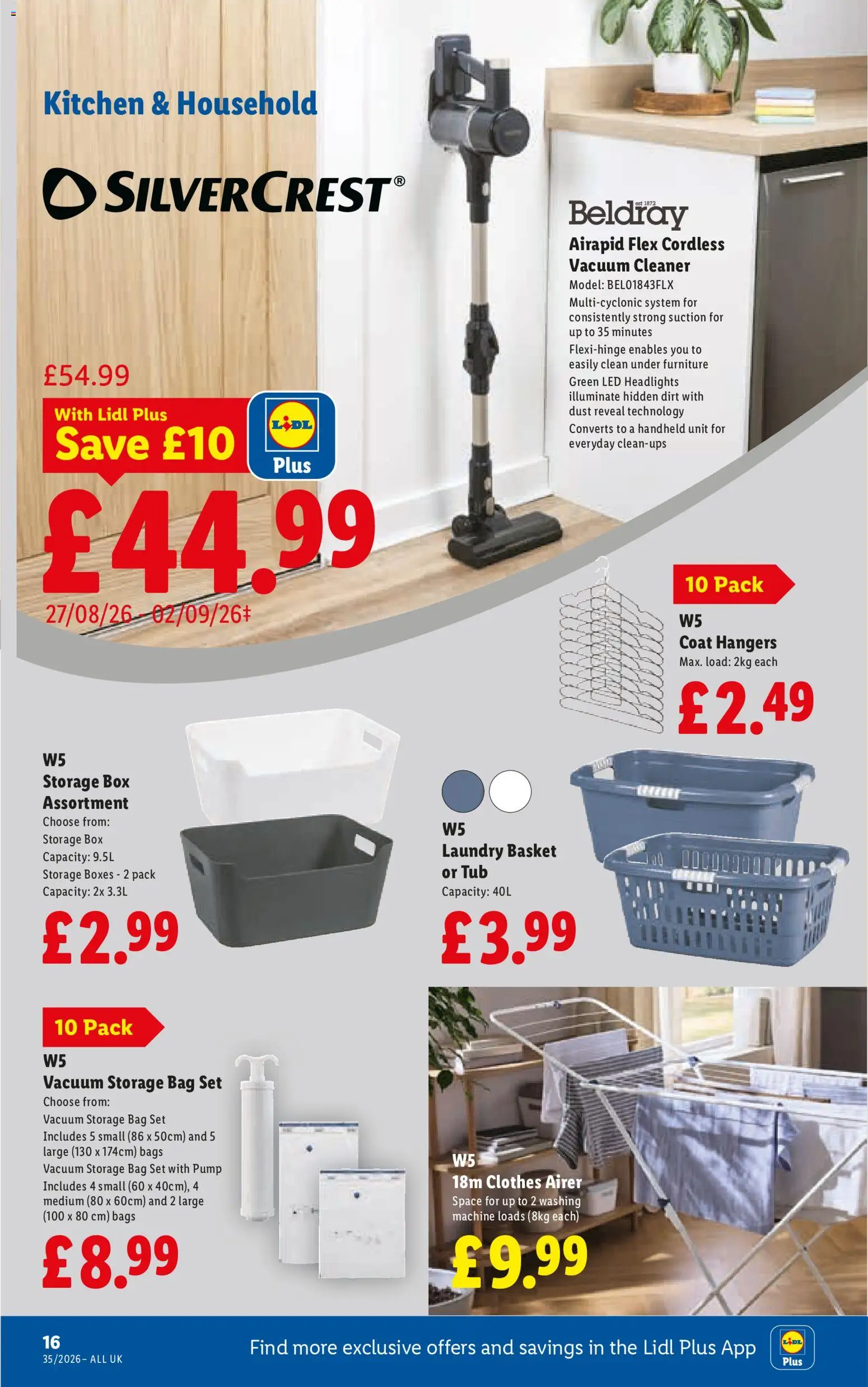 {H1} | Page: 18 | Products: Kitchen, Coat, Laundry basket, Vacuum cleaner
