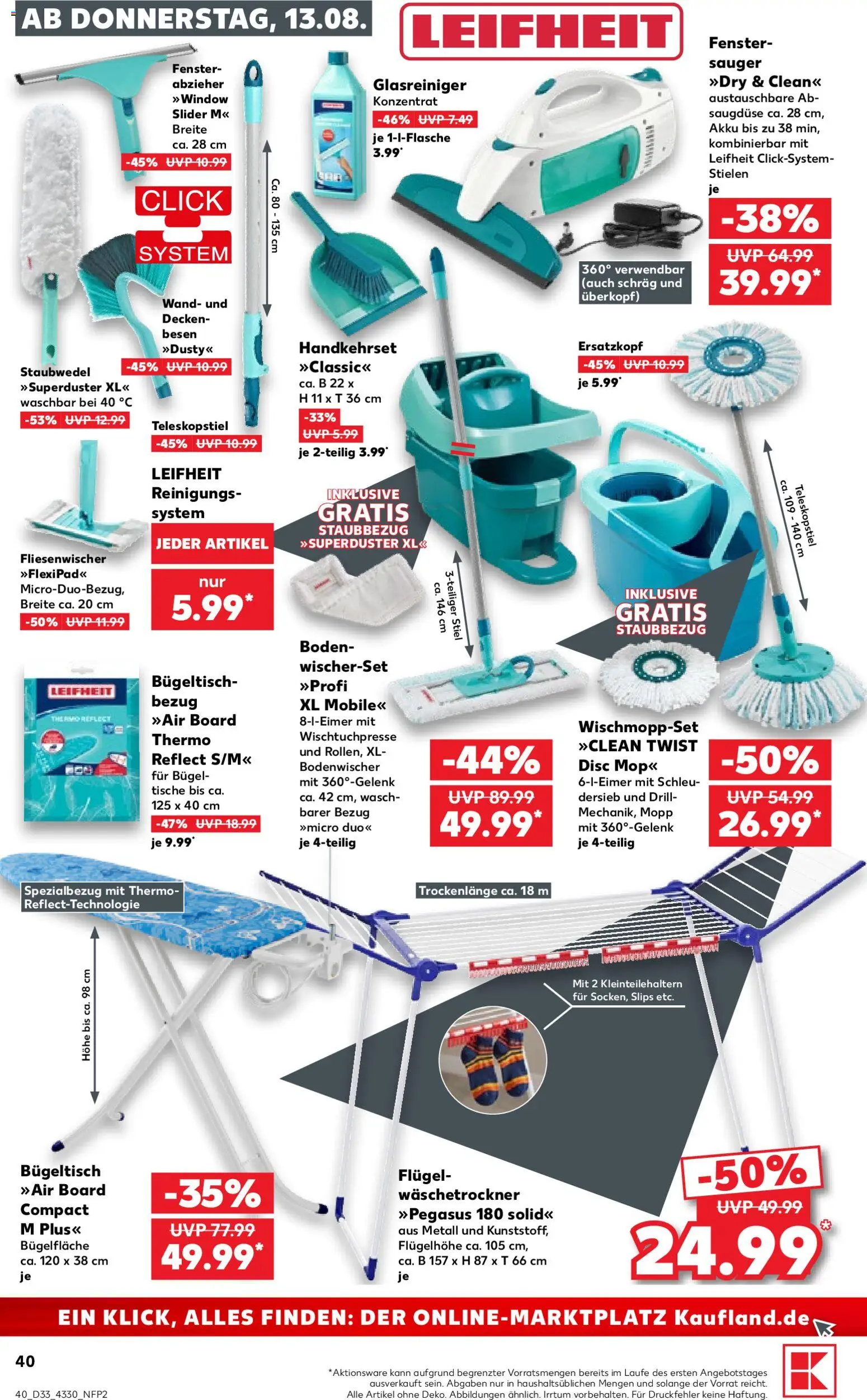 Kaufland Německo leták od 13.08.2026 | Strana: 40