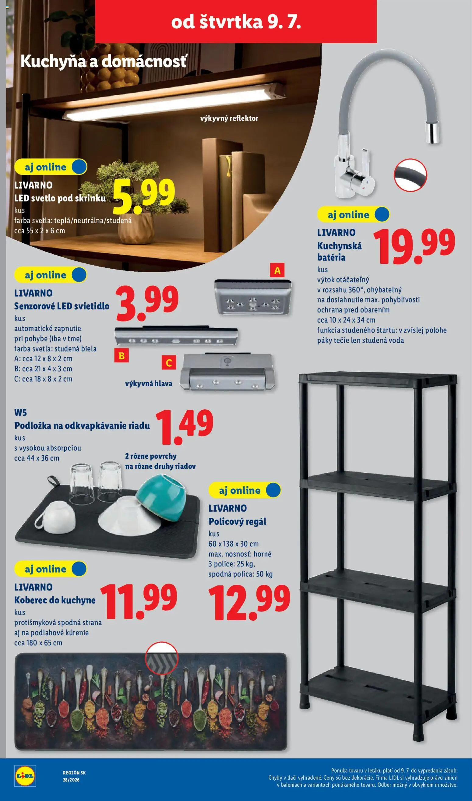 Nové Lidl akcie – leták je platný od 06.07.2026 | Strana: 92