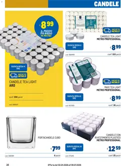 Anteprima del volantino Metro volantino Arredo valido a partire dal 02.04.2026 | Pagina: 38