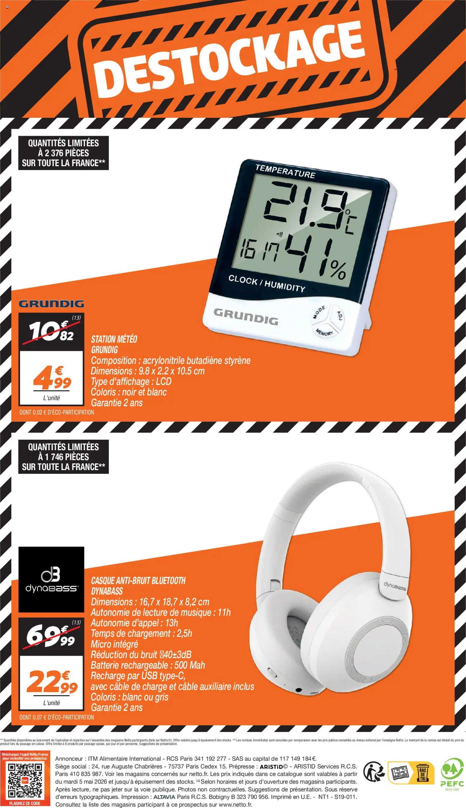 {H1} | Page: 4 | Produits: Câble, Station météo, USB, Casque