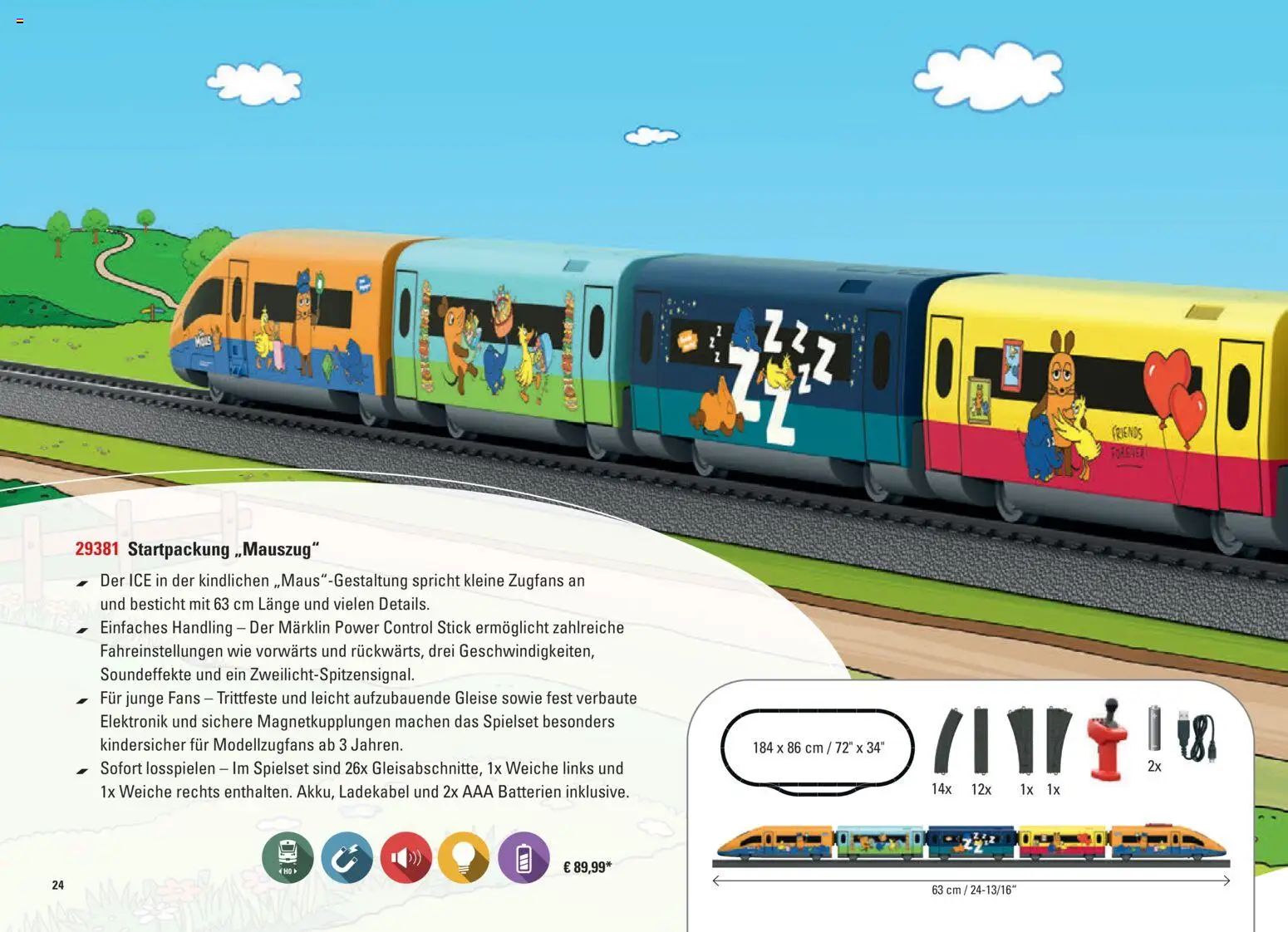 Conrad Märklin Katalog – gültig ab 01.01.2026 | Seite: 26 | Produkte: Batterien, Ladekabel