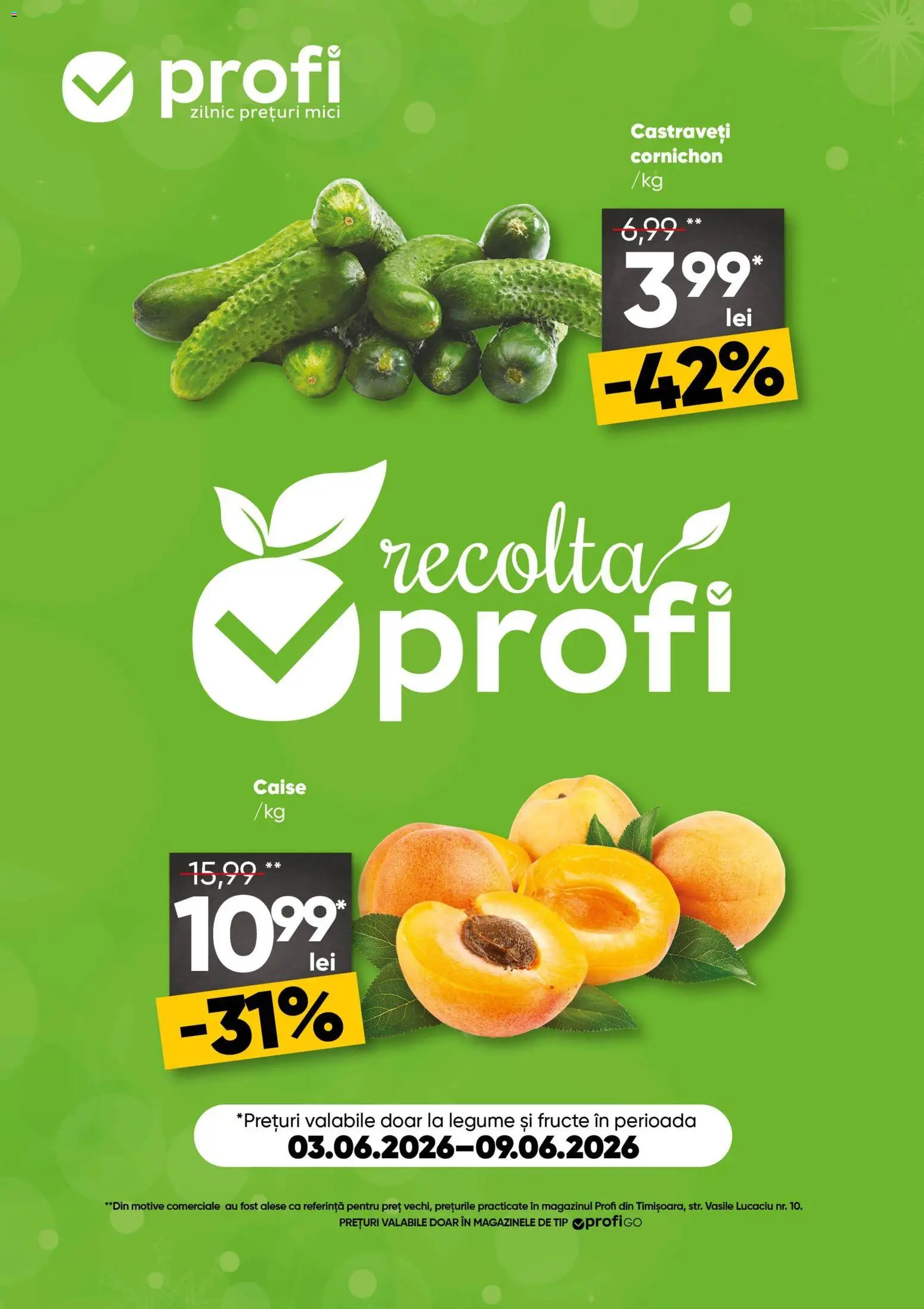 Noul catalog Profi – valabil de la 03.06.2026 | Pagină: 1 | Produse: Castraveți, Ahtapot, Legume, Fructe