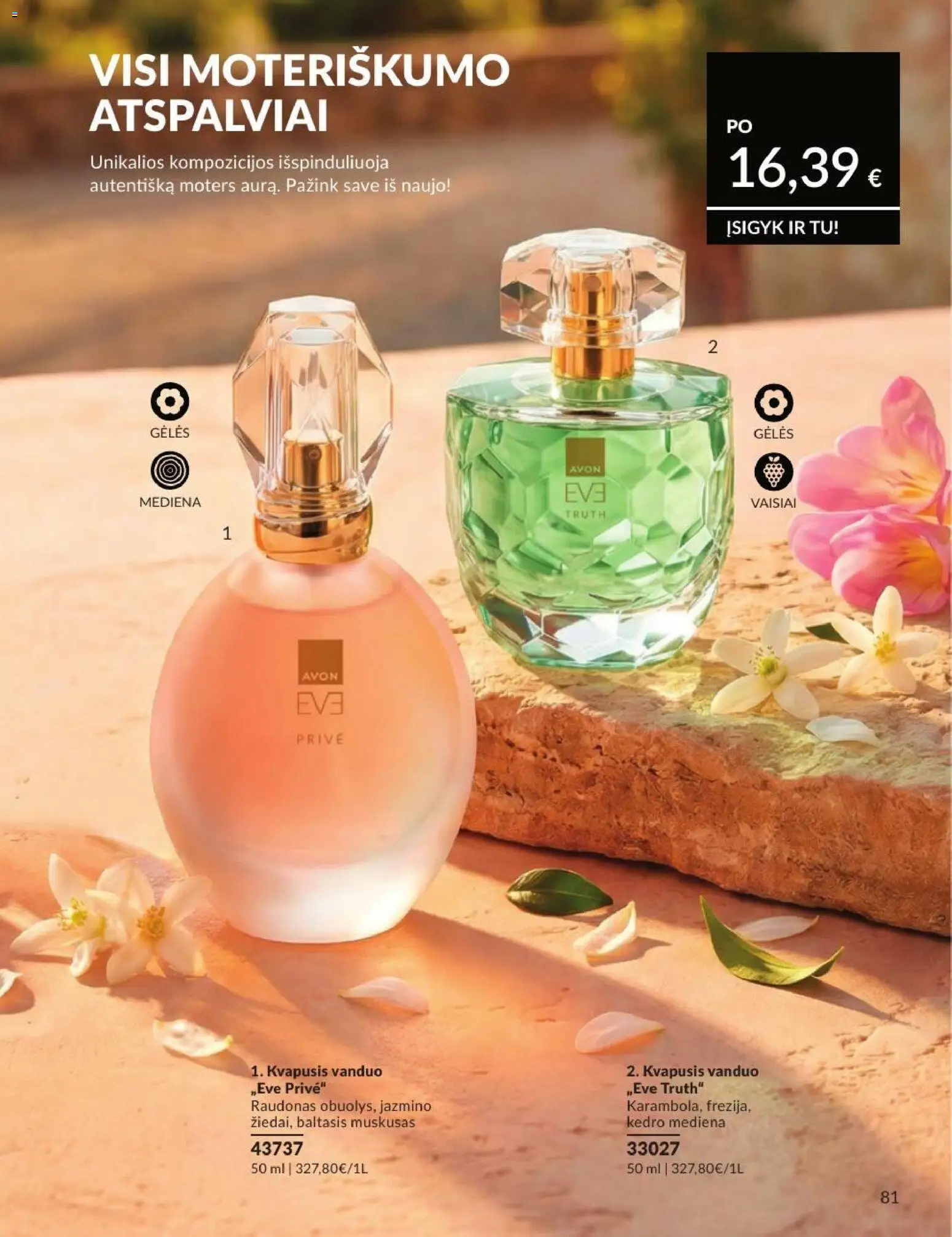 AVON akcijos nuo 2026.07.01 | Puslapis: 81 | Prekių: Kvapusis vanduo