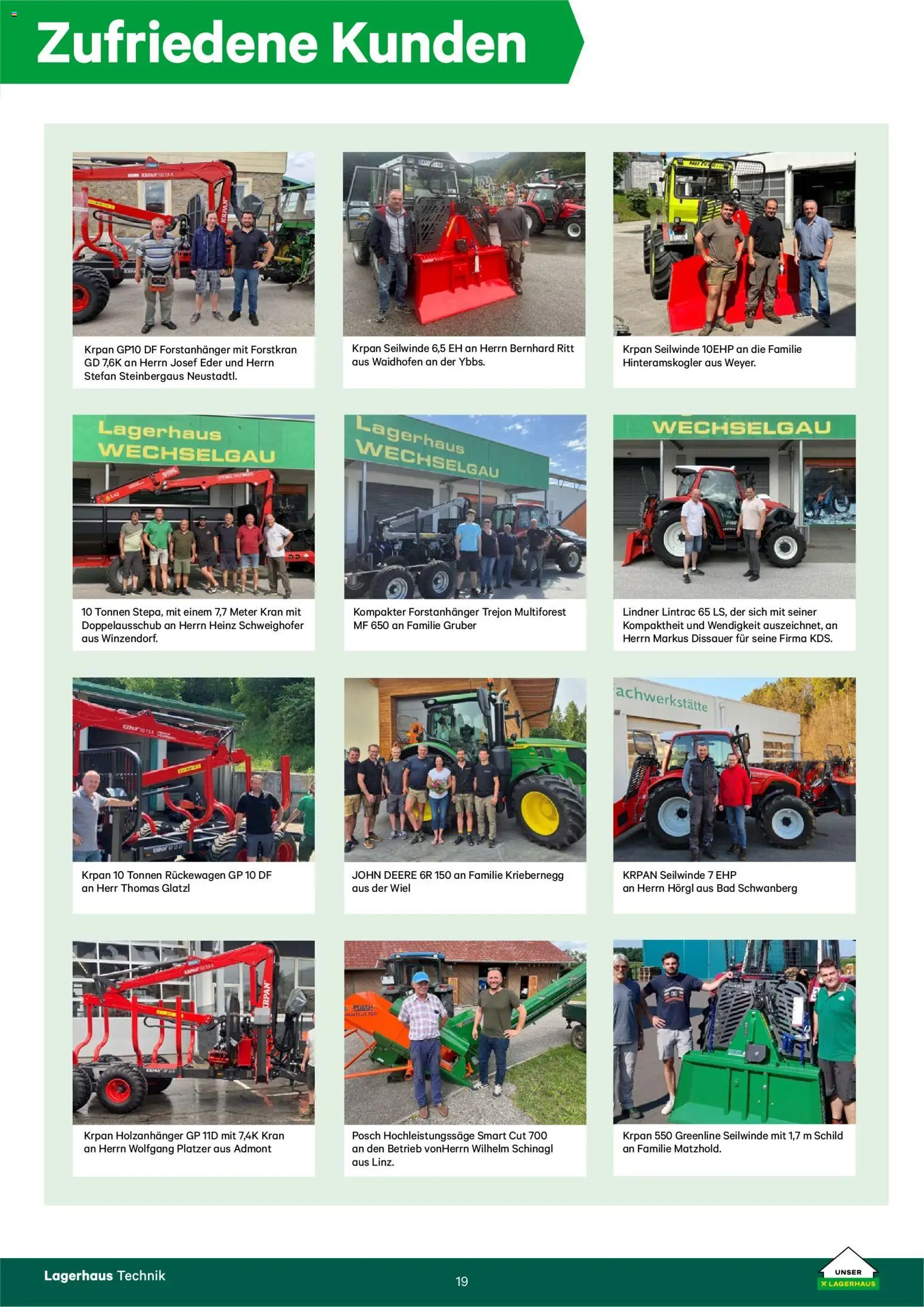 Lagerhaus Forstkatalog gültig ab 01.01.2025 | Seite: 19 | Produkte: Bad