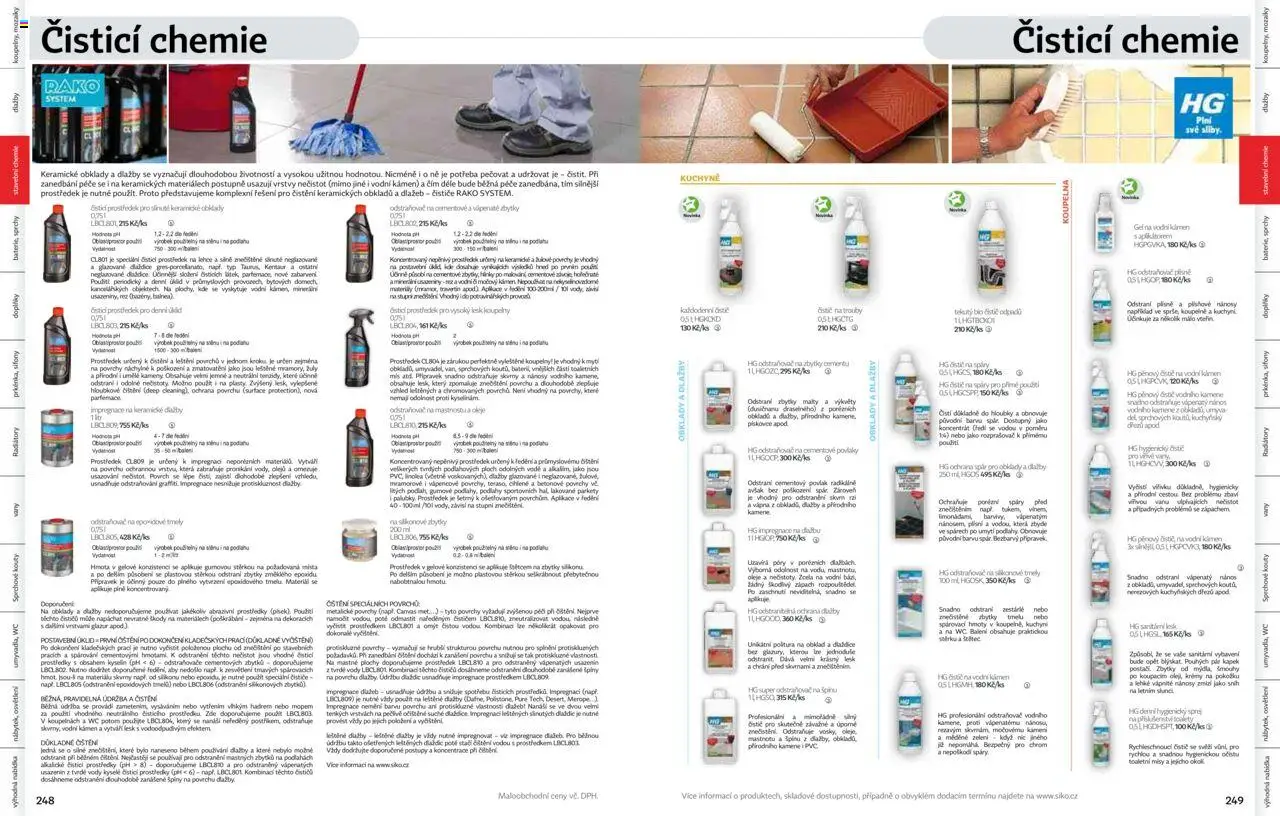 Siko koupelny katalog Koupelny 2025/2026 od 14.10.2025 | Strana: 125 | Produkty: Čisticí prostředky, Wc, Koupelna, Kuchyně