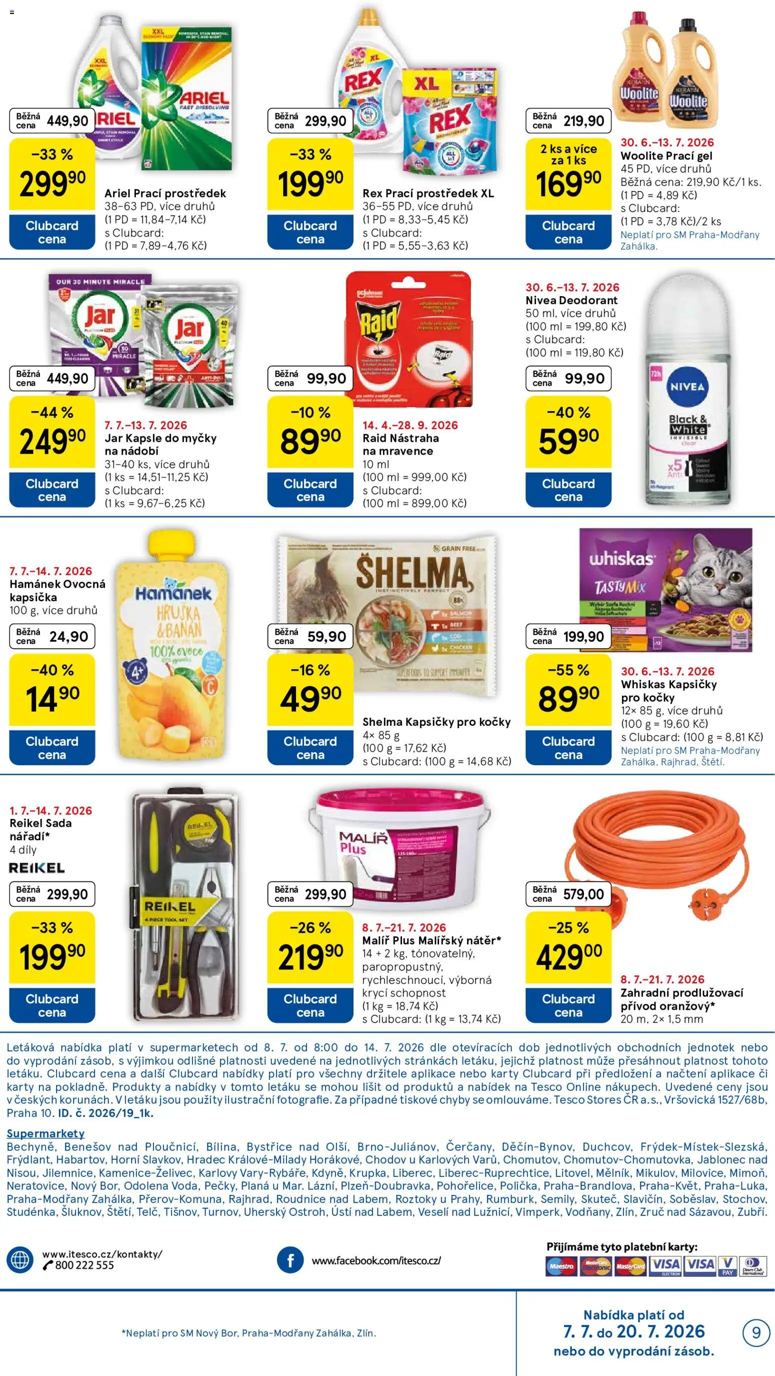 Tesco leták - Supermarket od 08.07.2026 | Strana: 9