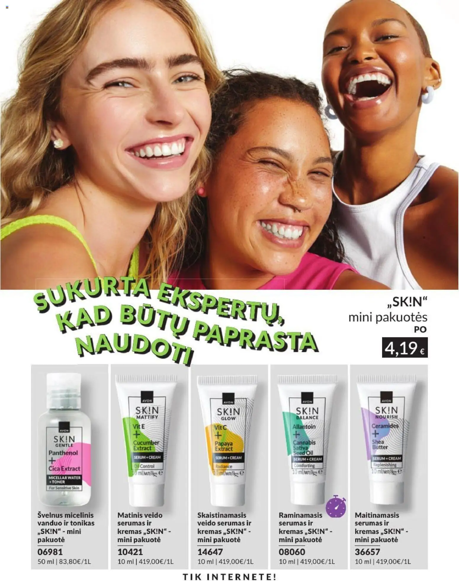 AVON akcijos nuo 2026.08.01 | Puslapis: 192 | Prekių: Tonikas, Kremas