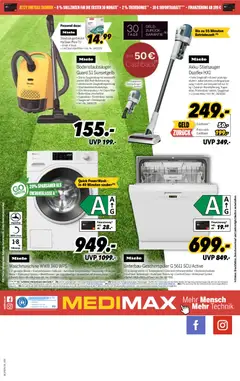 Medimax Prospekt ab 13.06.2026 gültig | Seite: 8 | Produkte: Miele, Waschmaschine