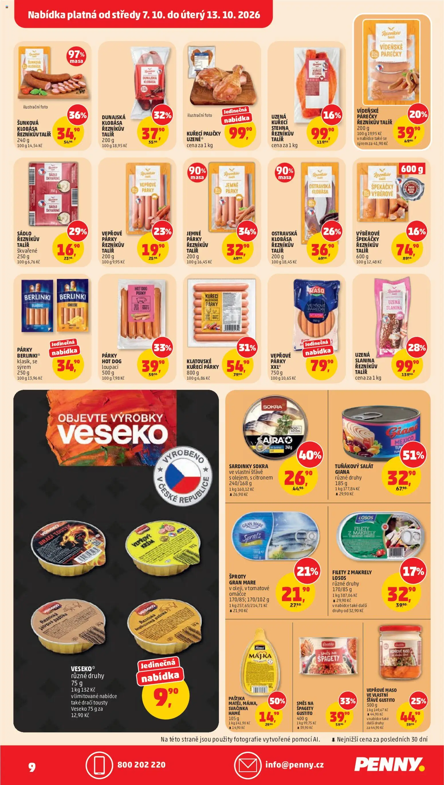 Penny Market leták od 07.10.2026 | Strana: 9