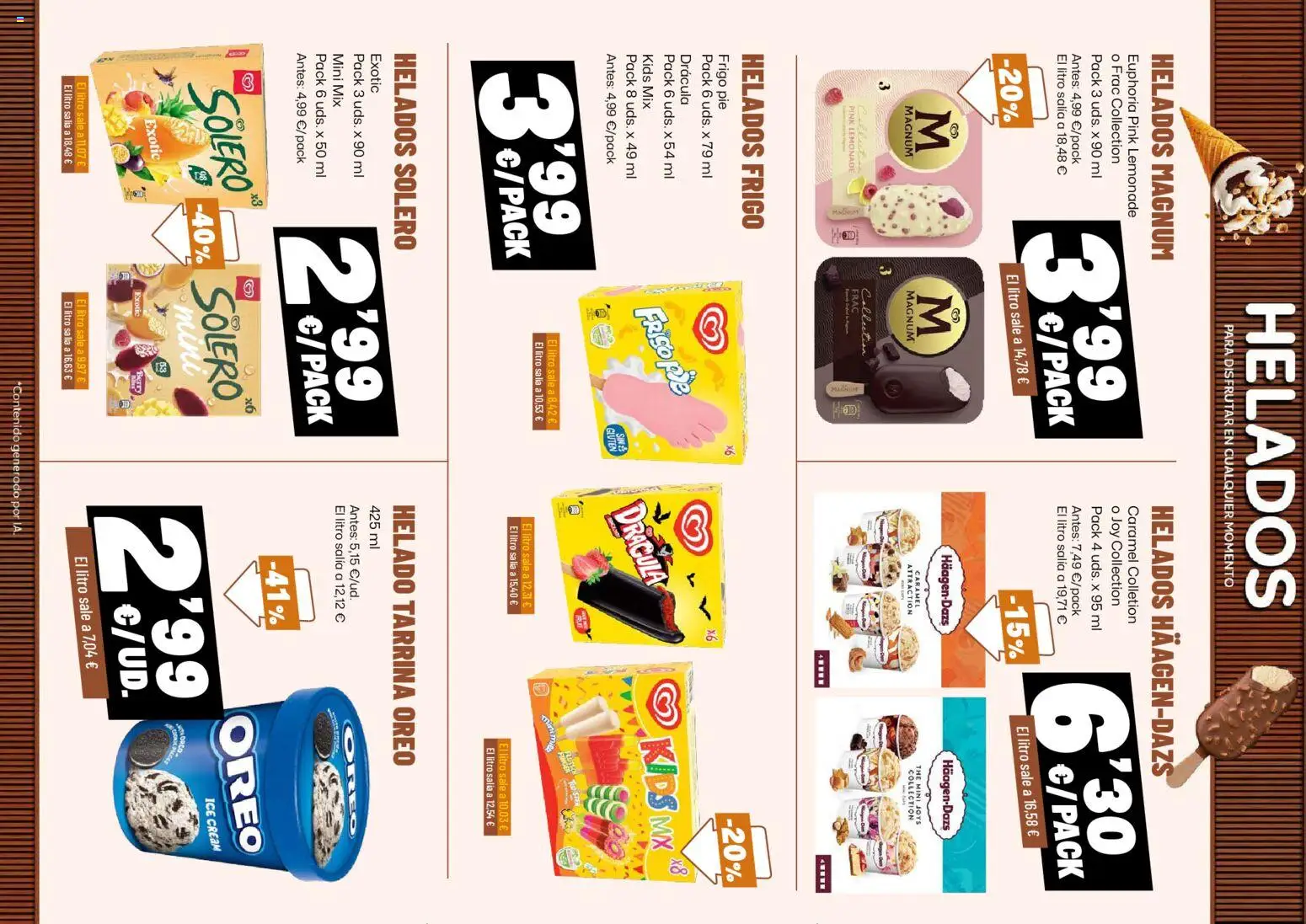 AhorraMas folleto │ válido desde el 11.06.2026 | Página: 16 | Productos: Helado