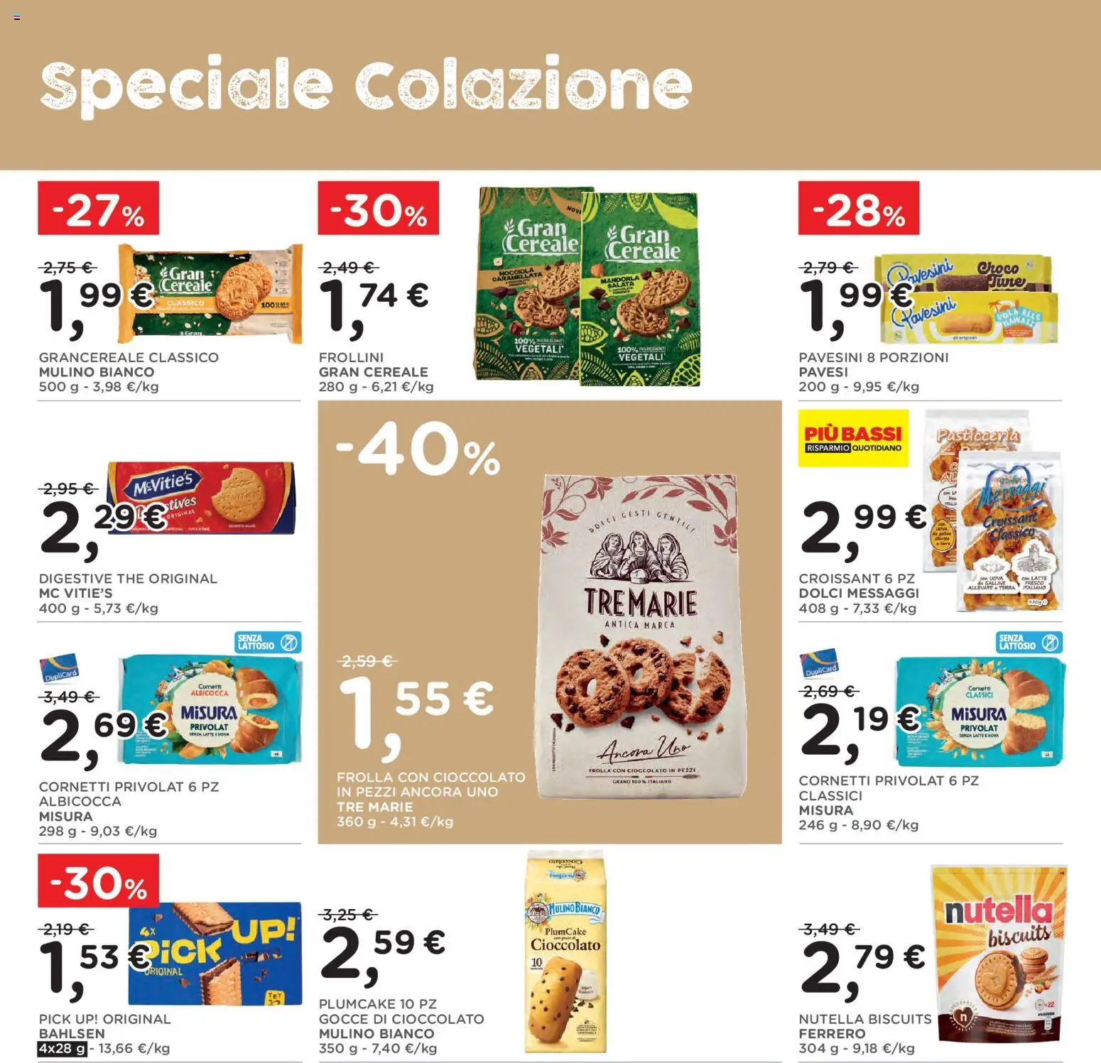 Volantino Poli del 30/09/2026 | Pagina: 14 | Prodotti: The, Plumcake, Frollini, Terra