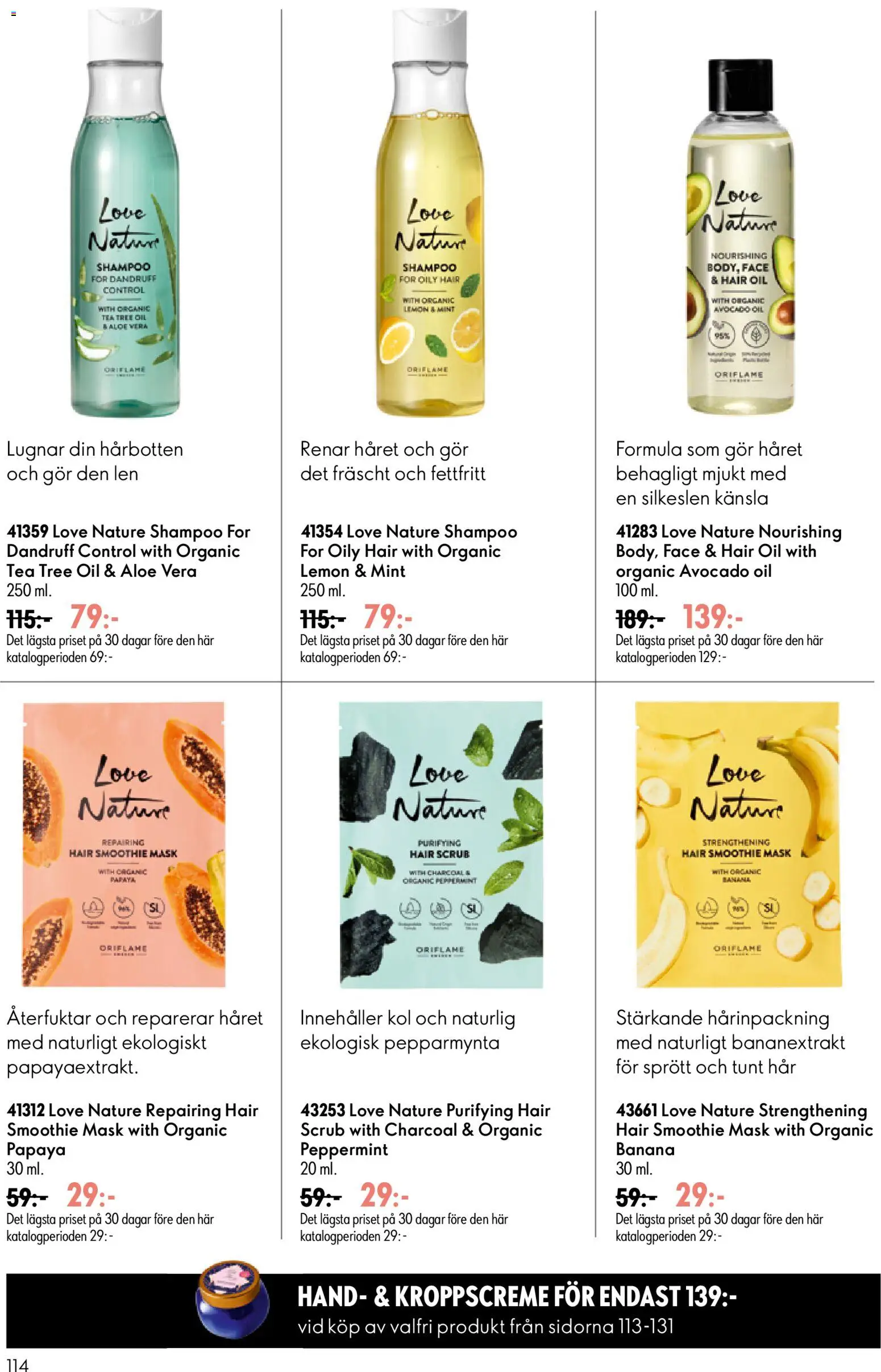Oriflame reklamblad aktuell från 24/06/2026 | Sida: 114