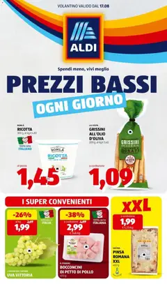 Anteprima del volantino Aldi volantino valido a partire dal 17/08/2026