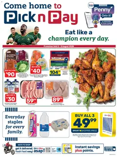 Pick n Pay specials catalogue – valid from 03/08/2026