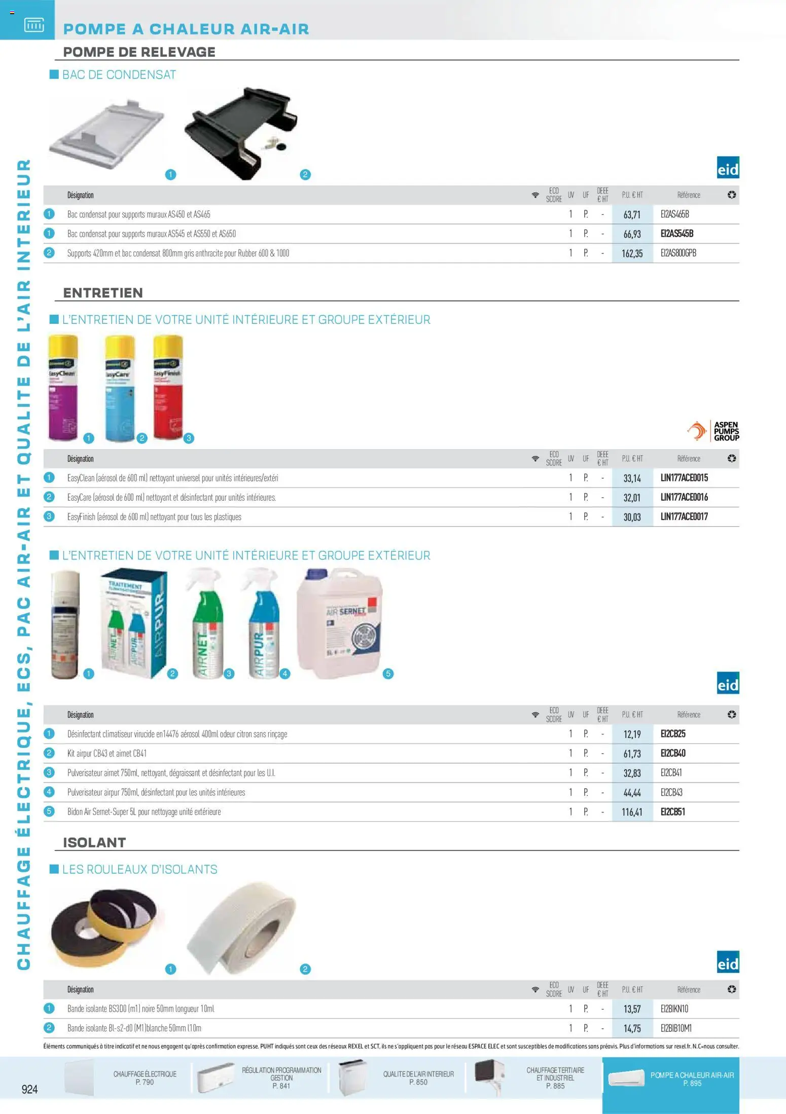 {H1} | Page: 136 | Produits: Citron, Pulvérisateur, Climatiseur