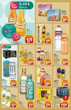 Rewe Prospekt Hanau / Klein-Auheim ab 14.09.2026 gültig | Seite: 22 | Produkte: Energy, Zucker, Mango, Limette