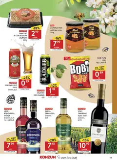 RAKIJA TRAVARICA Zvečevo, Rakija Travarica, 0,7l - Pregled kataloga iz trgovine Konzum, vrijedi od 18.05.2026 | Stranica: 11