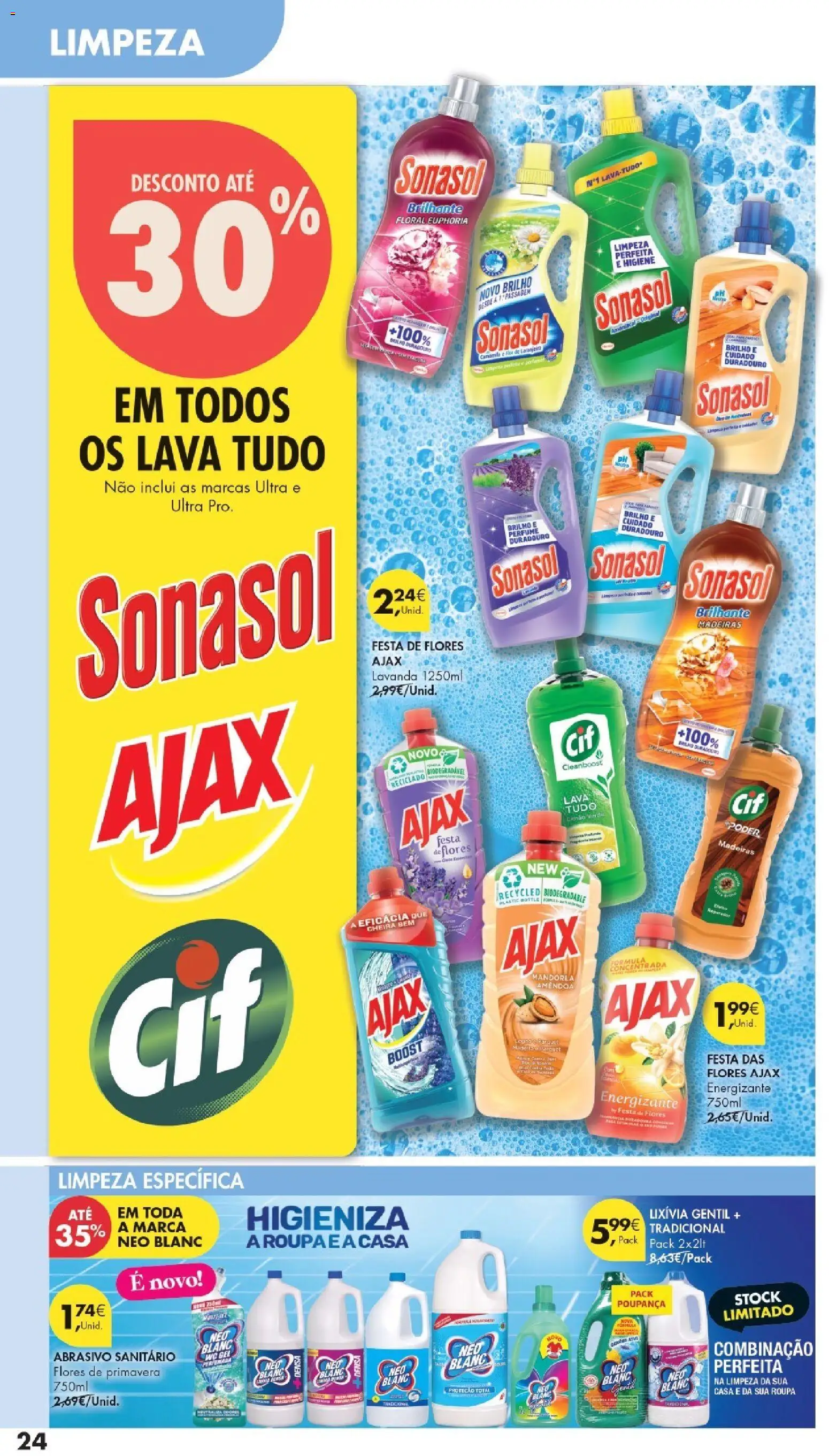 Pingo Doce Regresso às Aulas 2026 Hipers │ válido de 22/09/2026 | Página: 24 | Produtos: Flores, Perfume, Madeiras