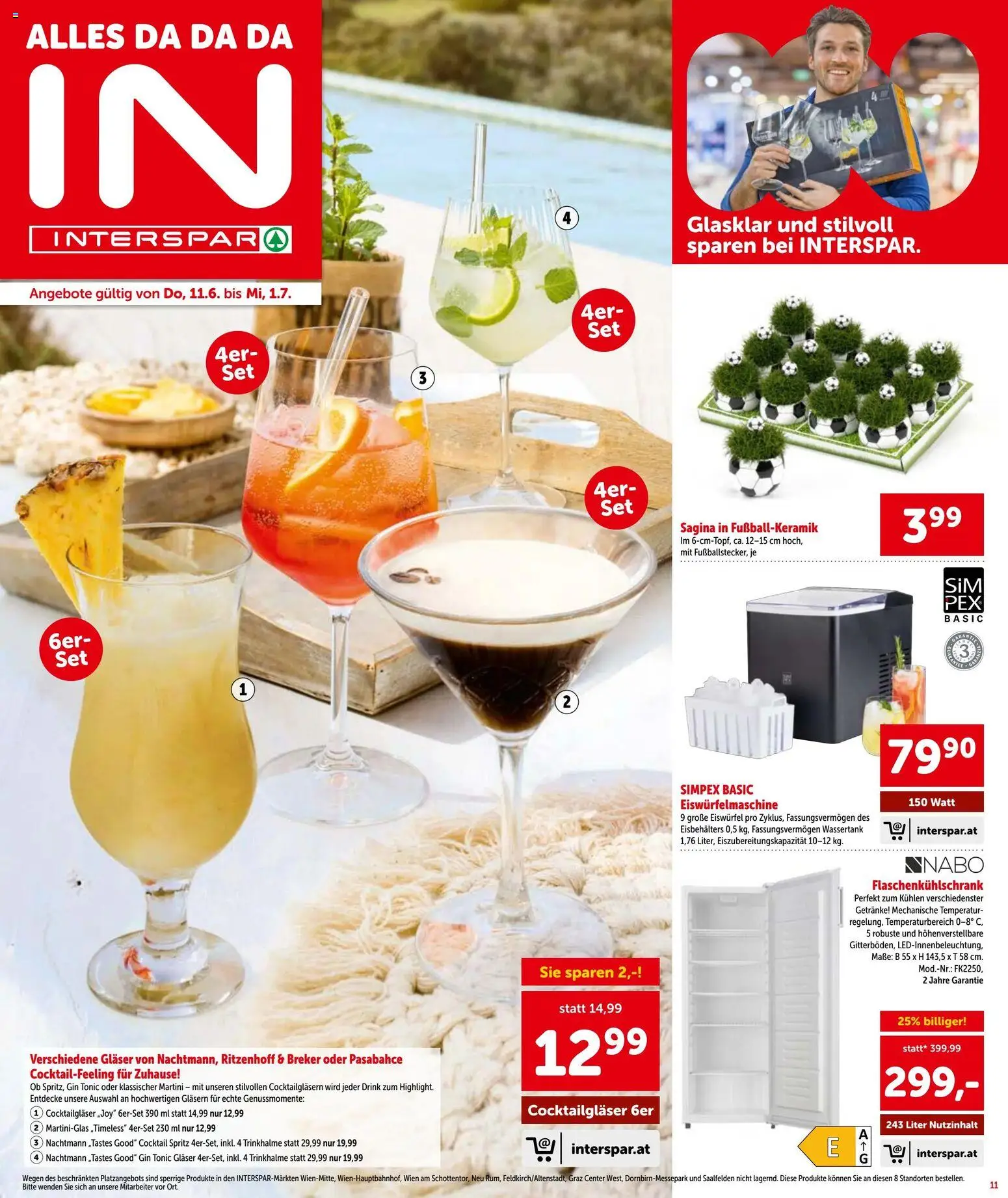 Interspar - Flugblatt gültig ab 11.06.2026 | Seite: 12 | Produkte: Gin