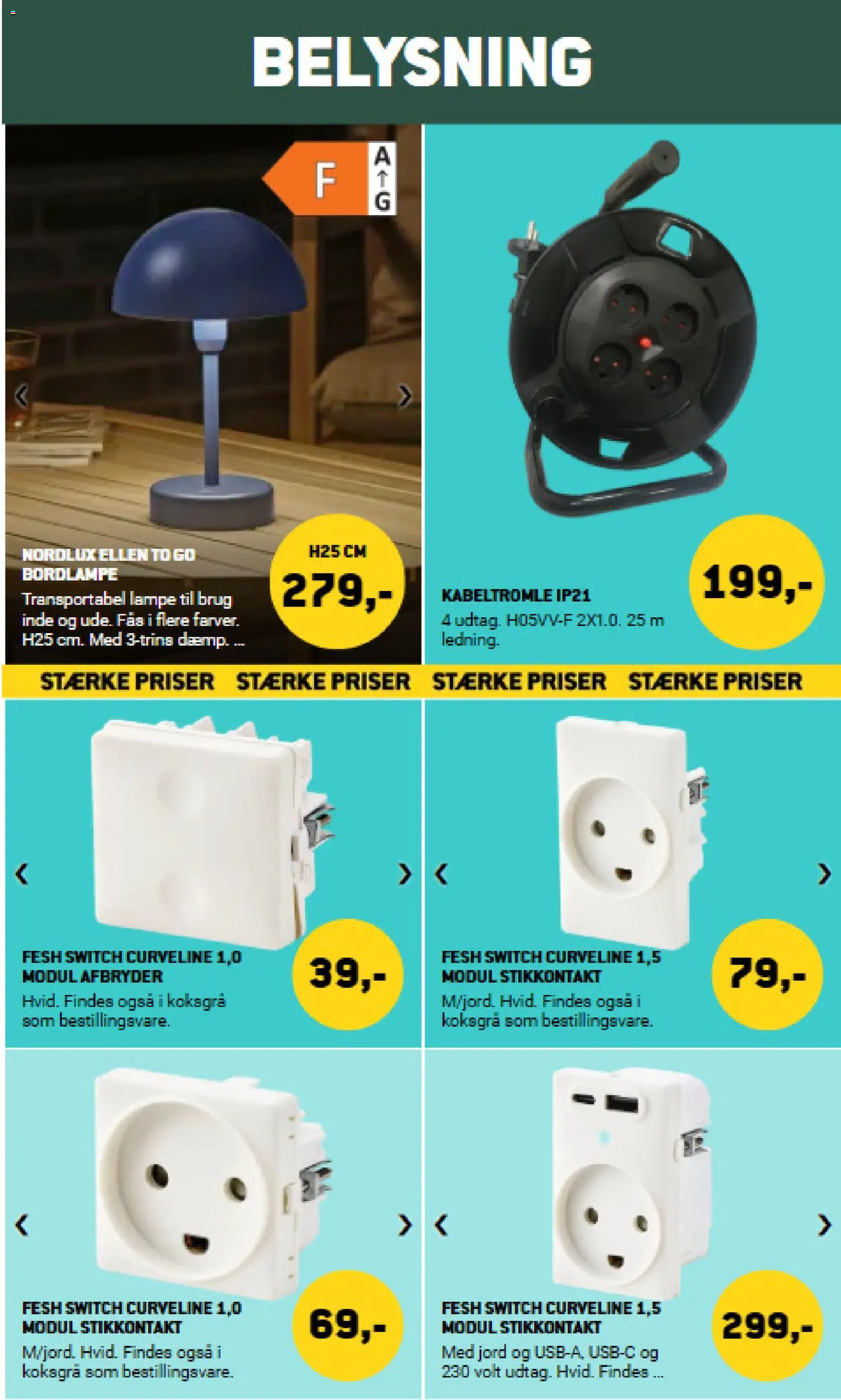 XL-BYG tilbudsavis – gyldig fra 01.05.2026 | Side: 27 | Produkter: Stikkontakt, Lampe, Søm