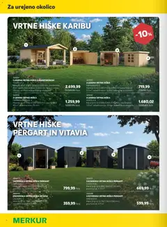 Merkur katalog akcije – veljaven od 01.07.2026 | Stran: 6 | Izdelki: Vrtna hiška, Letev