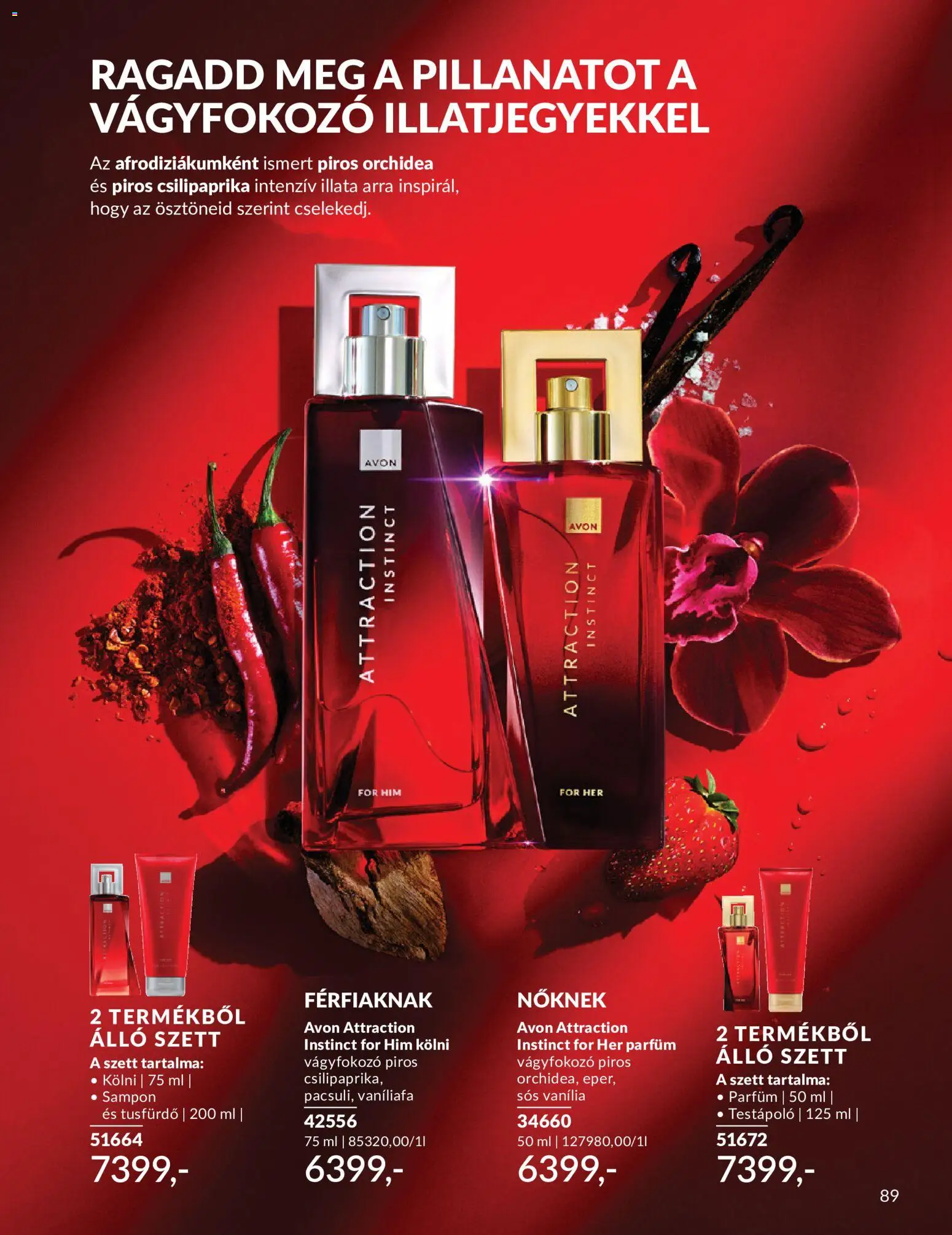 Avon akciós ujság - amely érvényes a következő dátumtól: 01.06.2026 | Oldal: 115 | Termékek: Orchidea, Kölni, Parfüm, Sampon