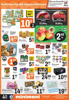 Minimani-mainoslehti voimassa 07/10/2026 alkaen