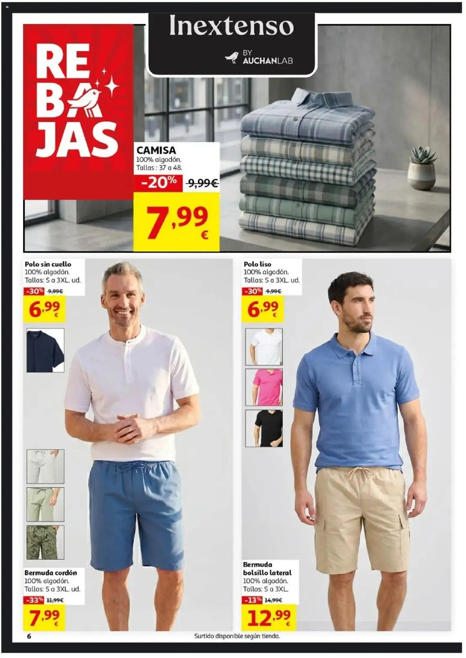 Alcampo - Alcampo - Rebajas Verano │ válido desde el 24/06/2026 | Página: 6 | Productos: Camisa