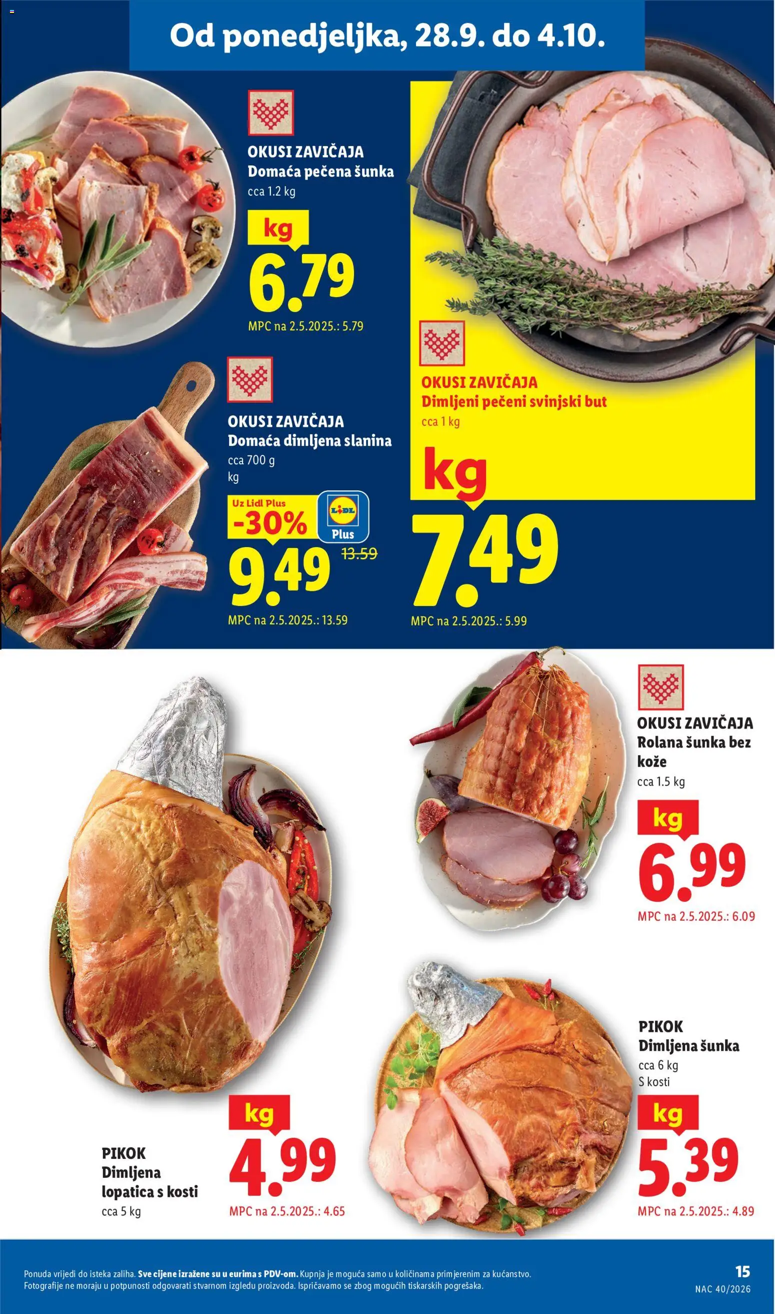 Lidl katalog | vrijedi od 28.09.2026 | Stranica: 15