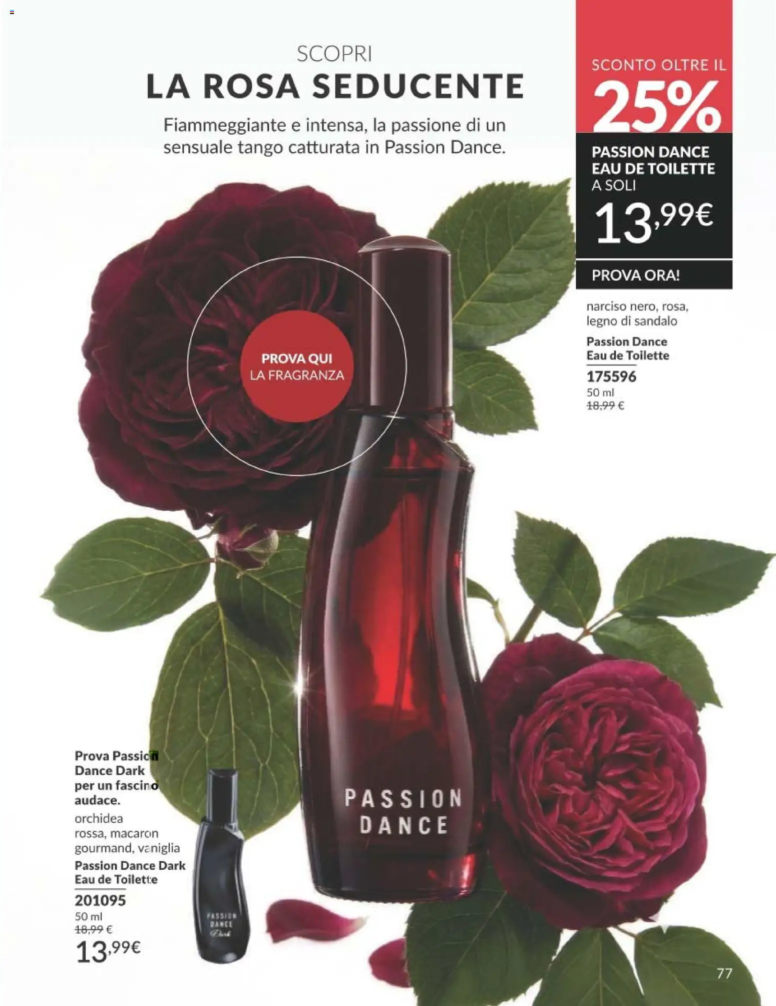 Volantino Avon del 01/08/2026 | Pagina: 77 | Prodotti: Vaniglia, Orchidea, Fragranza