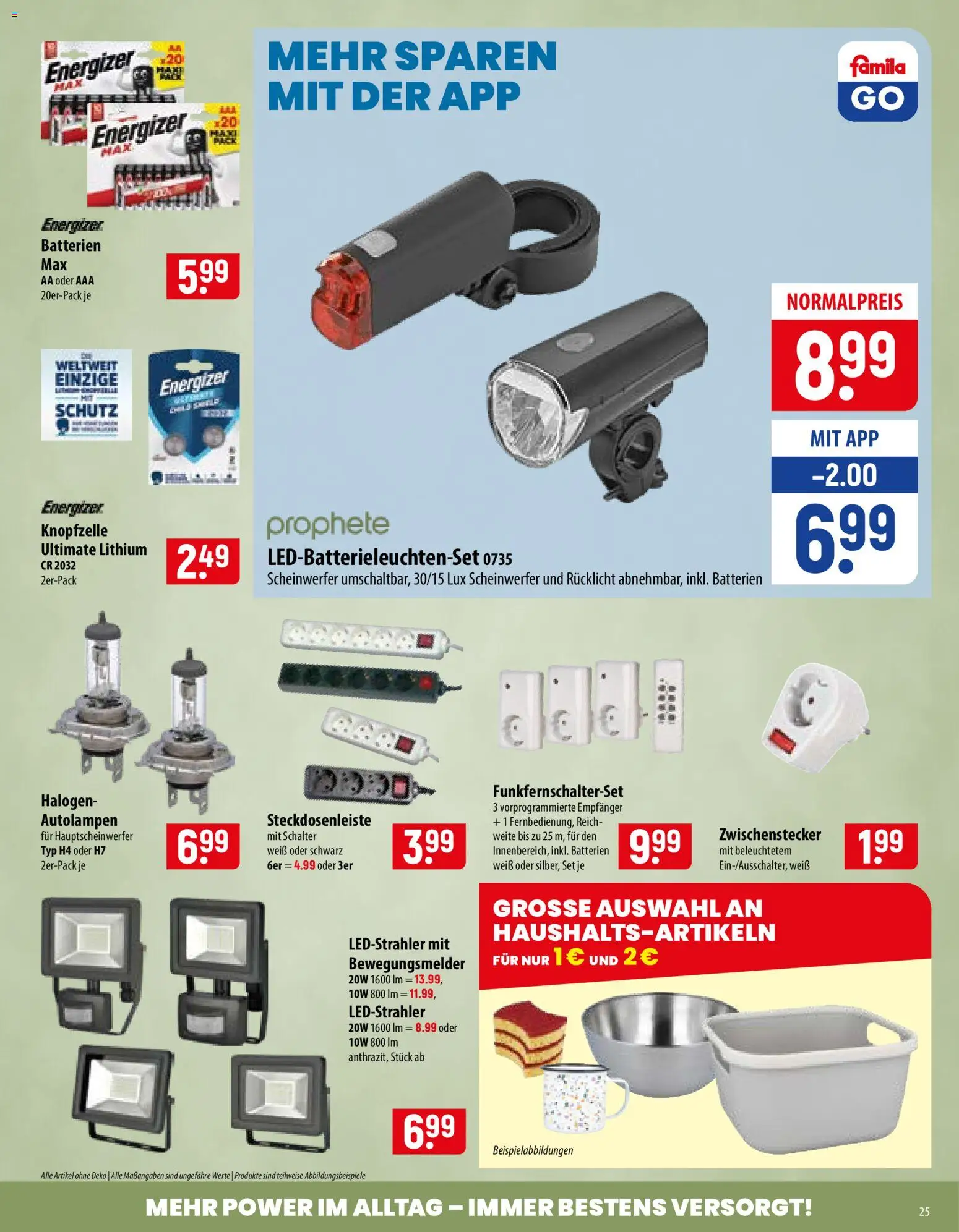Famila Prospekt – gültig ab 14.09.2026 | Seite: 25 | Produkte: Batterien