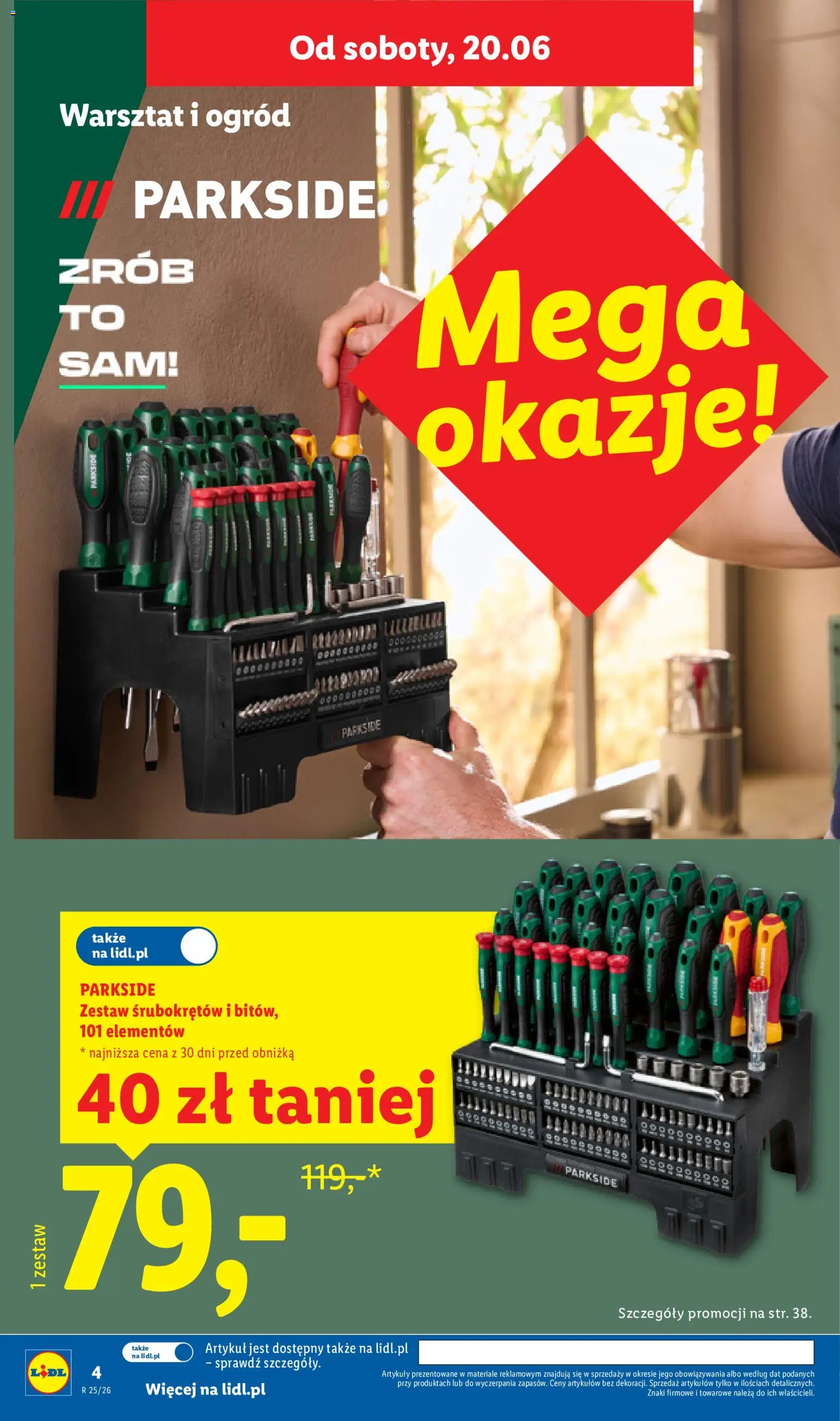 Lidl Katalog od 15.06.2026 | Strona: 4 | Produkty: Zestaw śrubokrętów