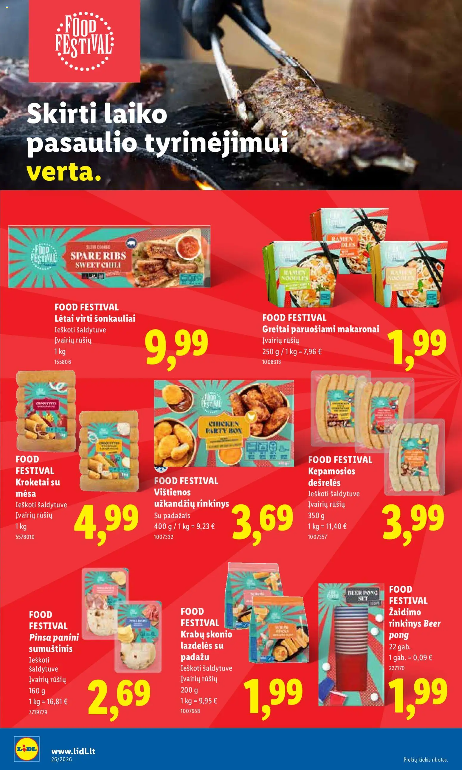 LIDL akcijos nuo 2026.06.22 | Puslapis: 16