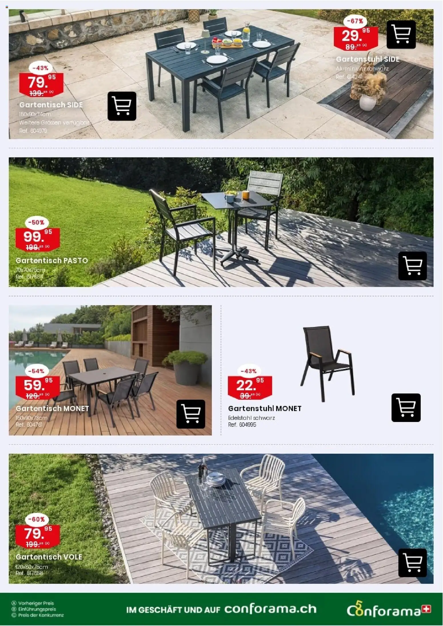 Conforama aktionen Tische & Stühle – gültig ab 07.10.2026 | Seite: 6