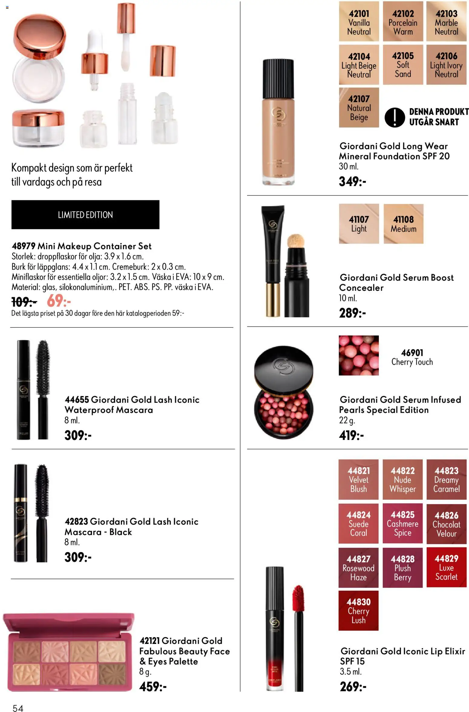 Oriflame reklamblad aktuell från 05/08/2026 | Sida: 54