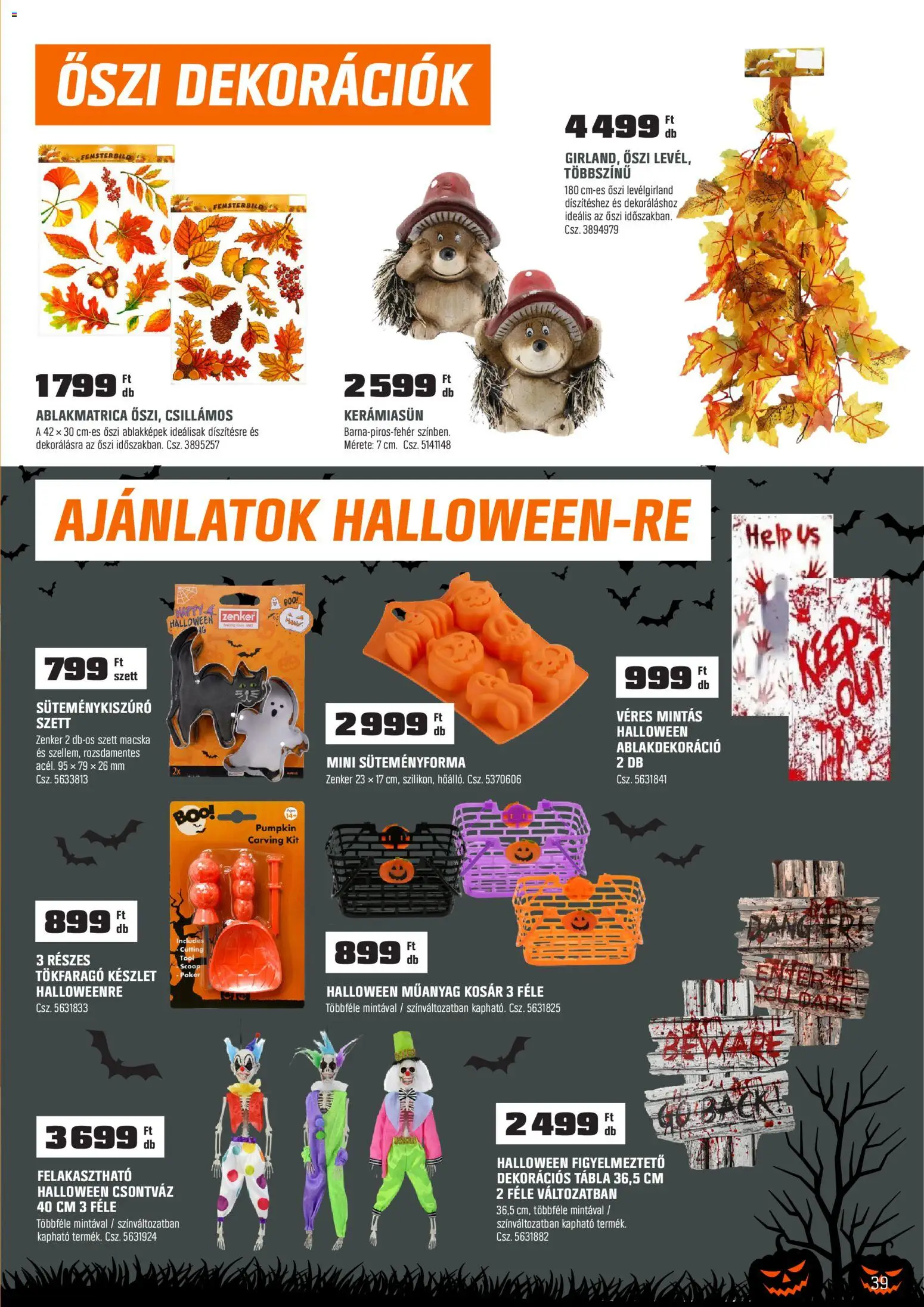 OBI akciós ujság - amely érvényes a következő dátumtól: 2026.09.29. | Oldal: 39 | Termékek: Kosár