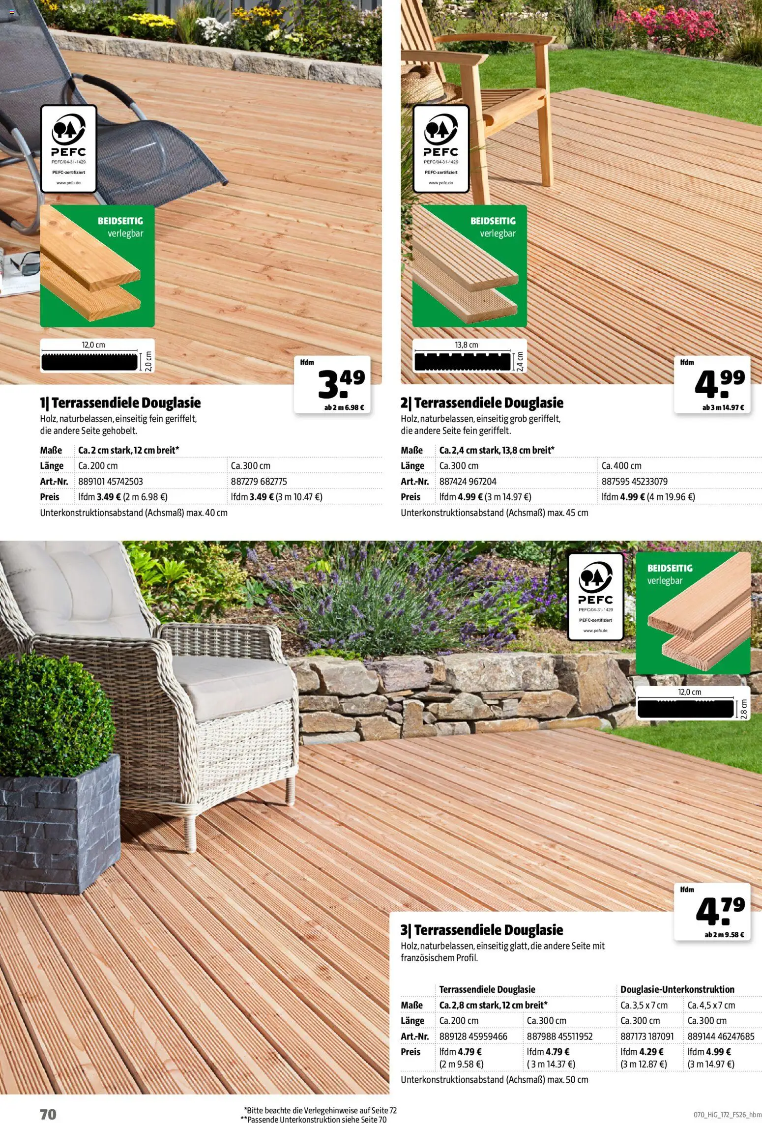 Hagebau Gartengestaltungsortiment – gültig ab 02.03.2026 | Seite: 70