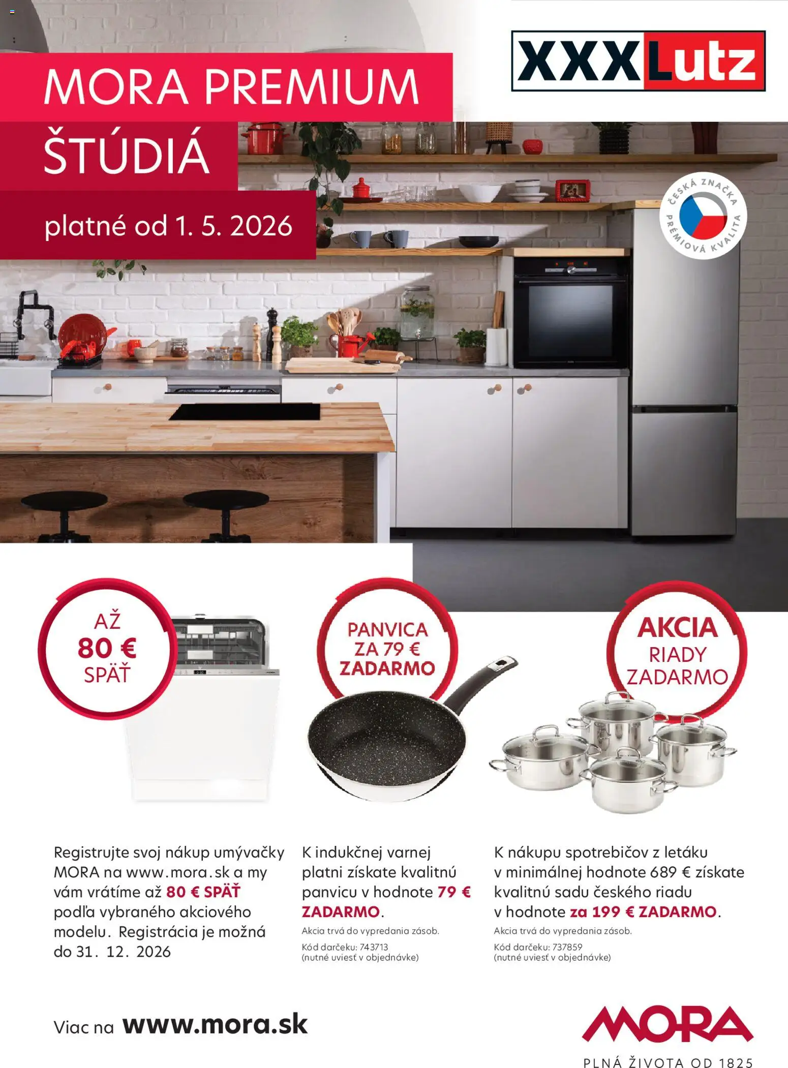 Nové XXXLutz akcie – leták je platný od 01.05.2026 | Strana: 1 | Produkty: Panvica