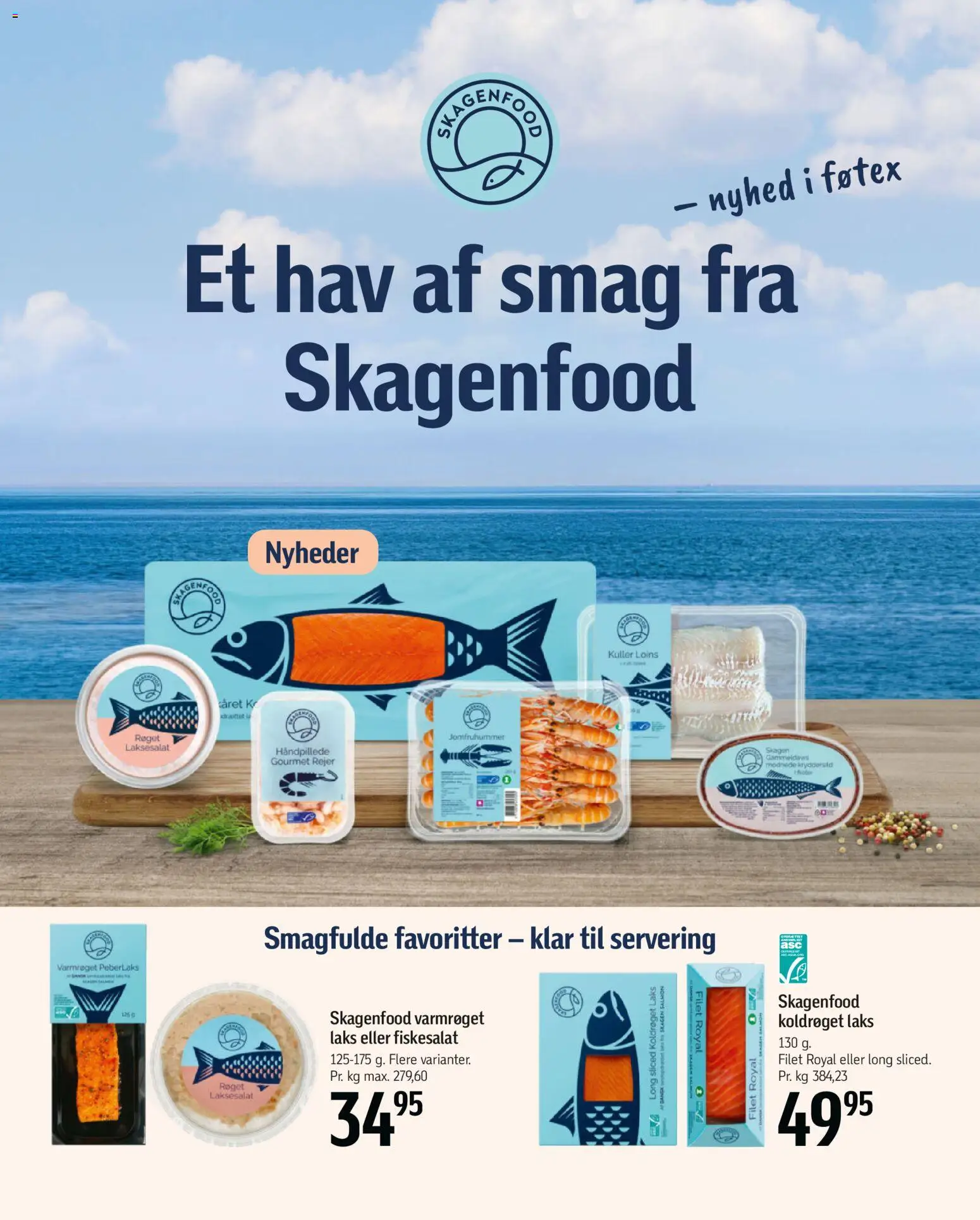 Føtex tilbudsavis – gyldig fra 26/06/2026 | Side: 12 | Produkter: Rejer, Laks
