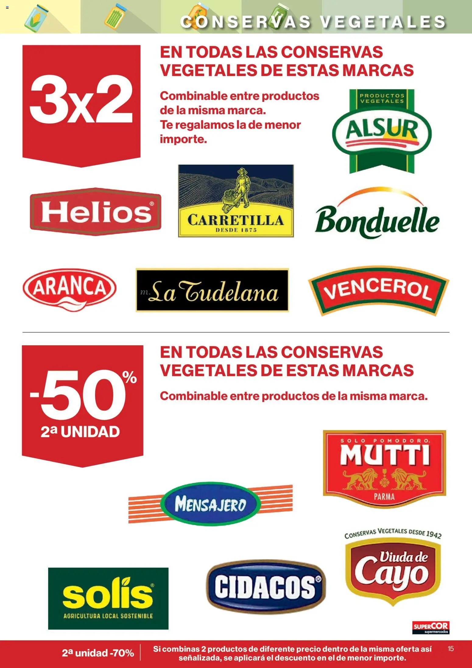 Supercor Canarias │ válido desde el 26/08/2026 | Página: 15 | Productos: Conservas, Té