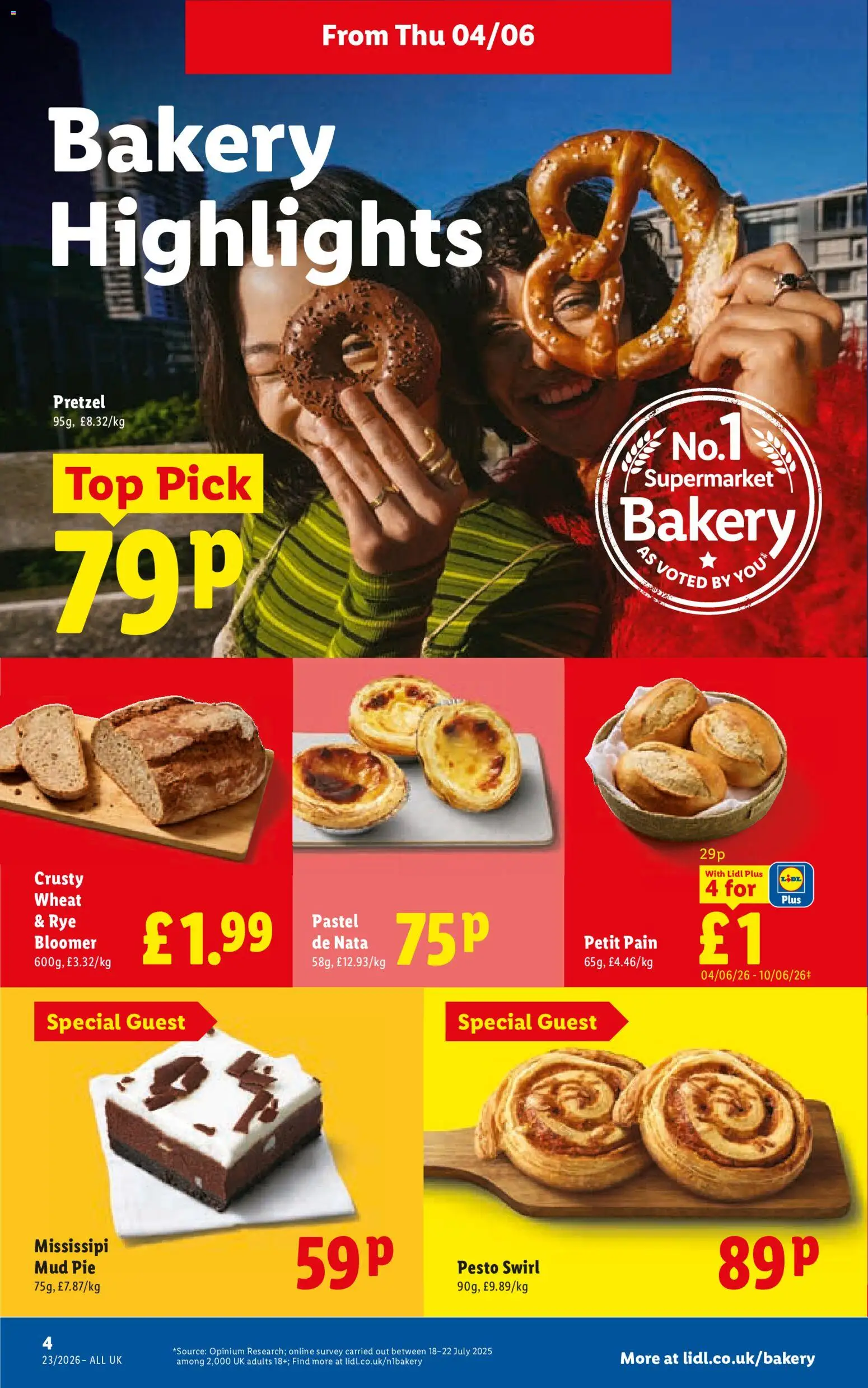 {H1} | Page: 4 | Products: Pie, Bakery
