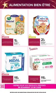 Carrefour - Prévisualisation de Couches hypoallergéniques LOVE & GREEN, Couche poche anti-fuite et contact peau d'origine naturelle valide à partir de 01/10/2026 | Page: 15 | Produits: Couches, Alimentation, Huile, Viande